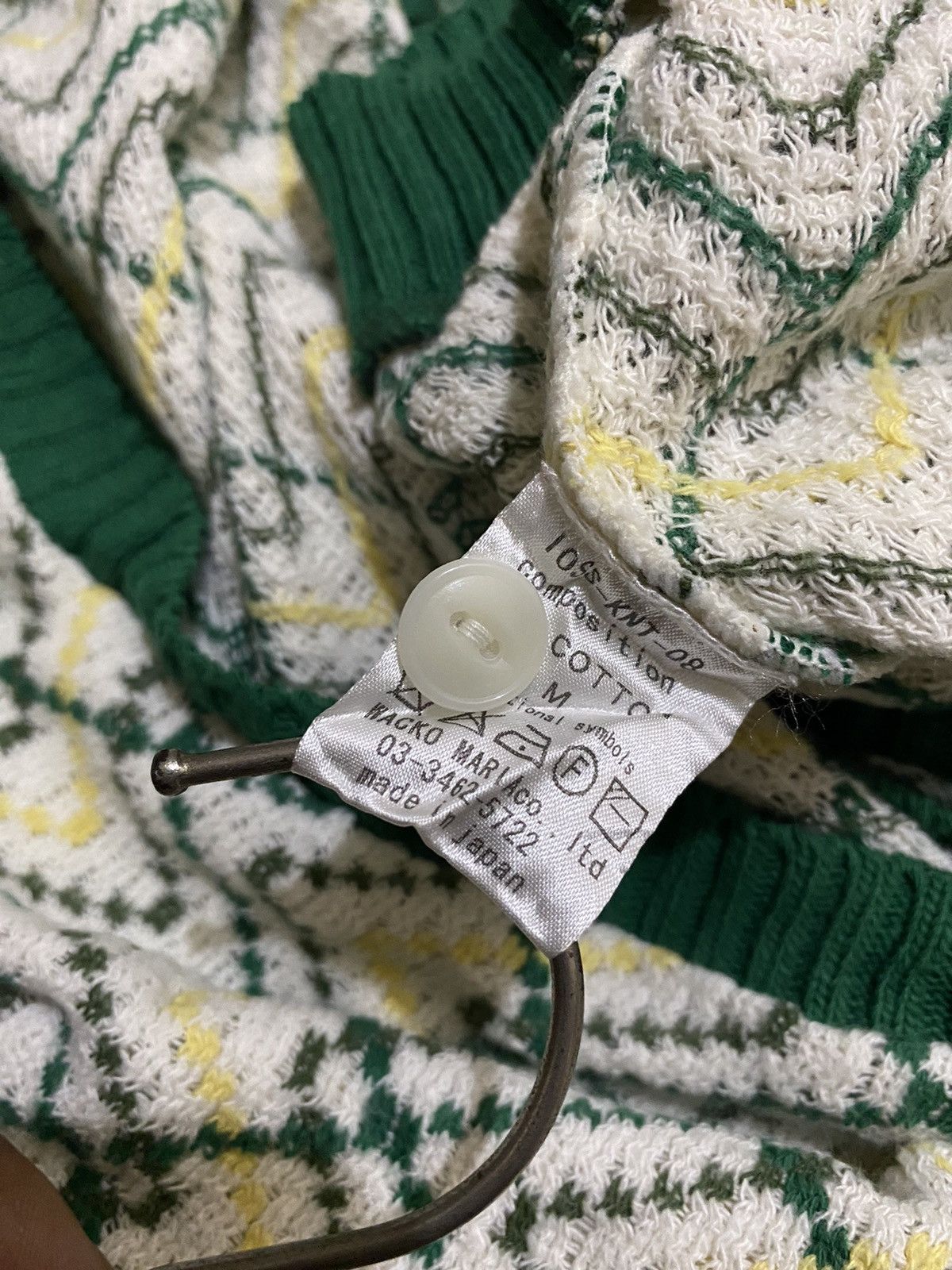 Japanese Brand × Wacko Maria Vintage Wacko Maria Cardigan Size M / US 6-8 / IT 42-44 - 7 Thumbnail