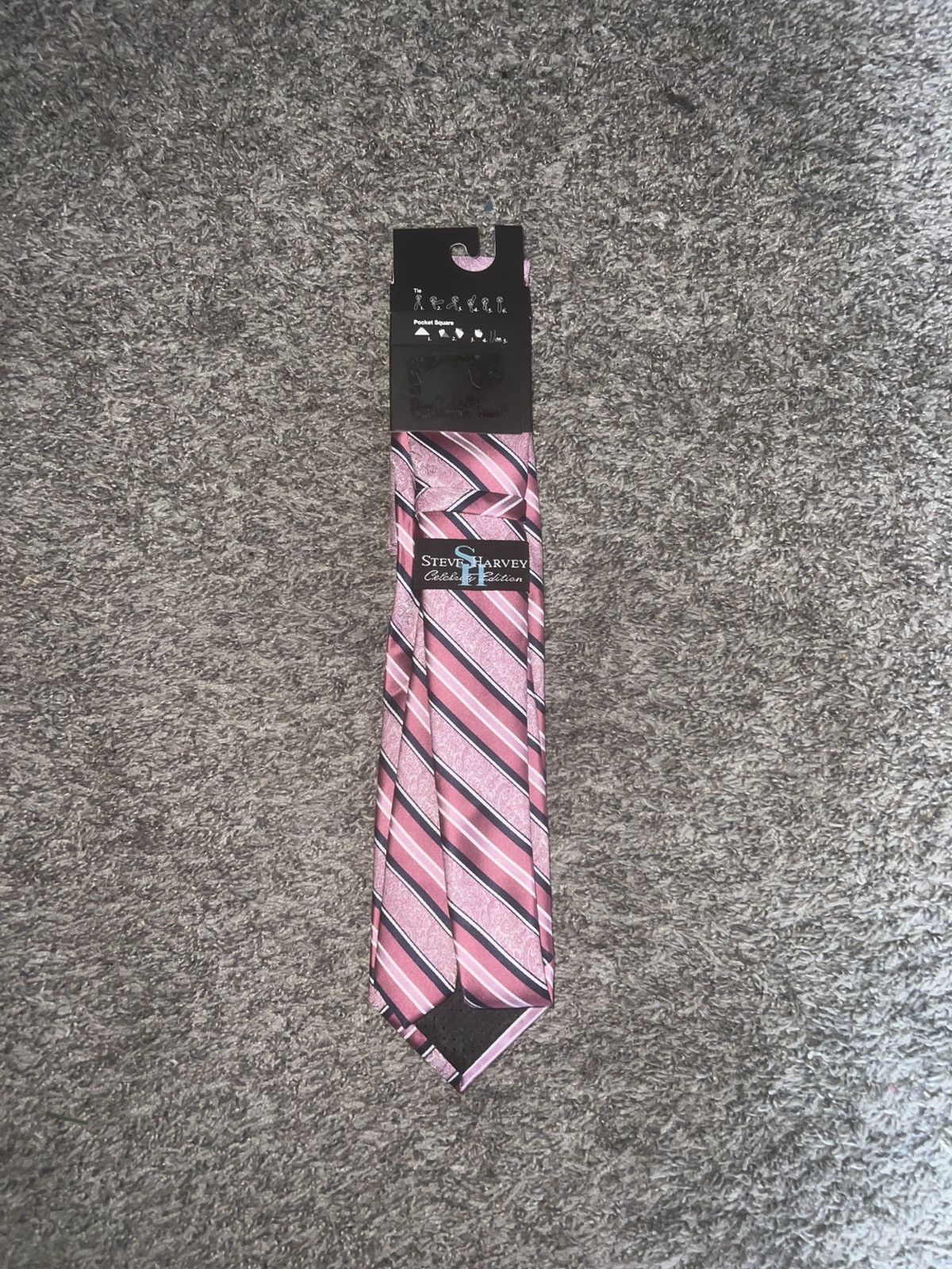 Hypebeast Steve Harvey Celebrity Edition Tie & Pocket Square Size ONE SIZE - 2 Thumbnail