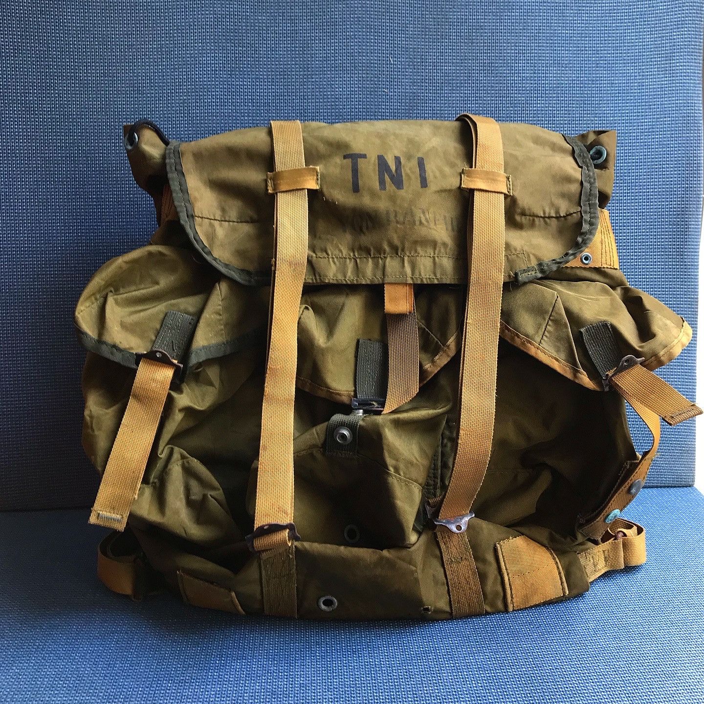 Other Vintage archive Big Giant Military Bags rucksack bag M-1945 Size ONE SIZE - 1 Thumbnail