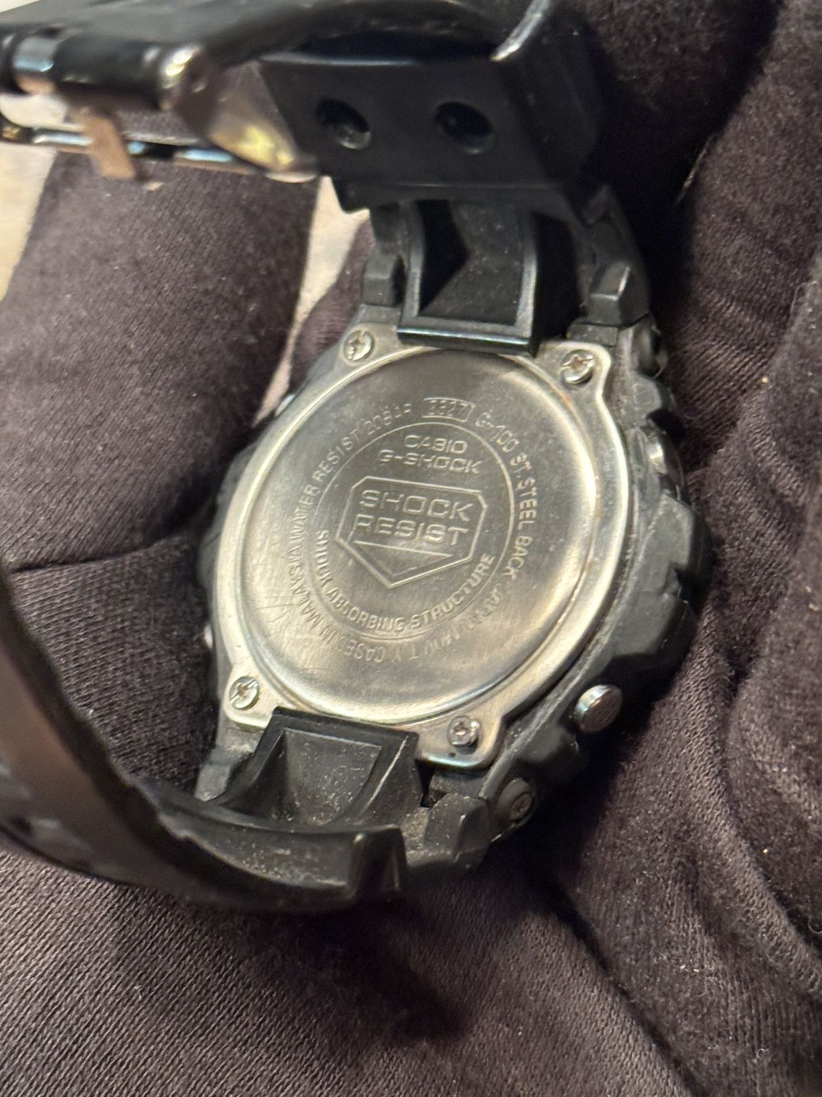 G Shock Casio G-Shock Black & Red Analog-Digital Watch – 200M Size ONE SIZE - 11 Thumbnail