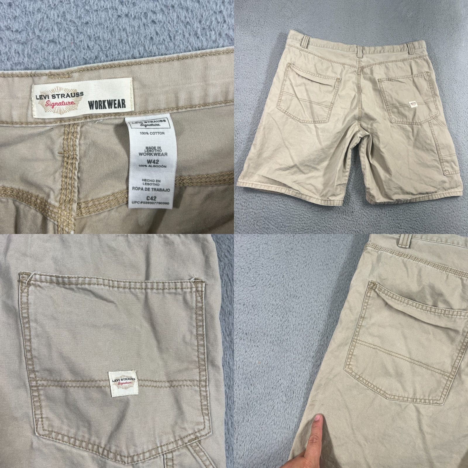 Levi's VINTAGE Levi's Shorts Mens 42 Casual Denim Baggy 90s Cotton Fall Spring Summer Size US 42 / EU 58 - 8 Thumbnail