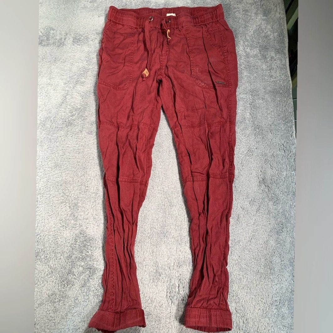 tentree tentree Red Women's Pants Size 32" / US 10 / IT 46 - 2 Thumbnail