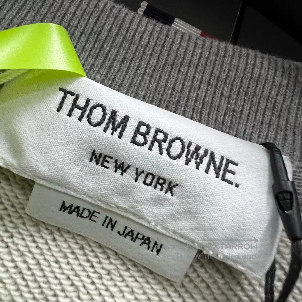 Thom Browne thom browne gray striped crewneck sweatshirt. Size US M / EU 48-50 / 2 - 4 Thumbnail