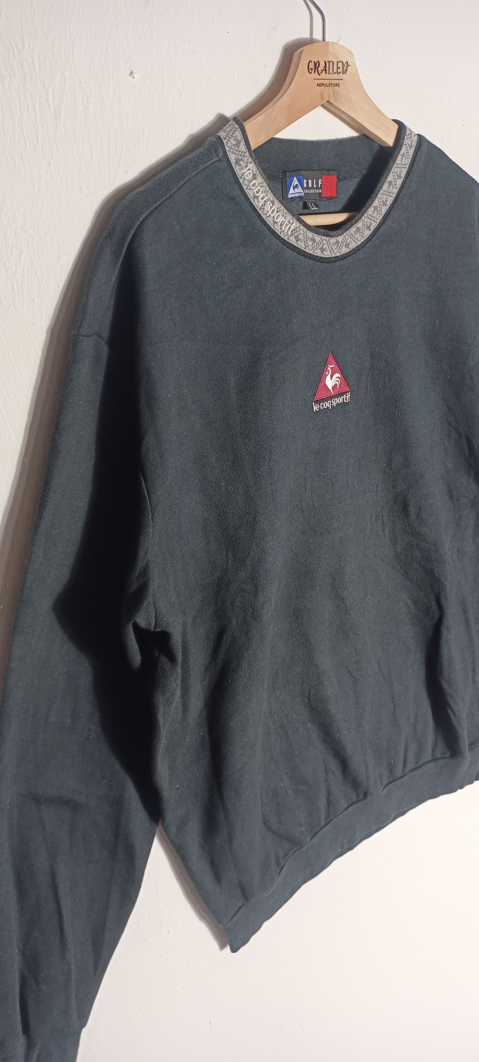 Le Coq Sportif × Vintage PICK Vintage Le Coq Sportif Center Logo Size US XL / EU 56 / 4 - 7 Thumbnail
