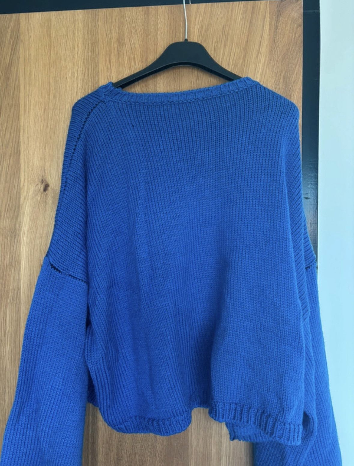 Raf Simons RS Blue Knit Sweater Size US M / EU 48-50 / 2 - 2 Thumbnail