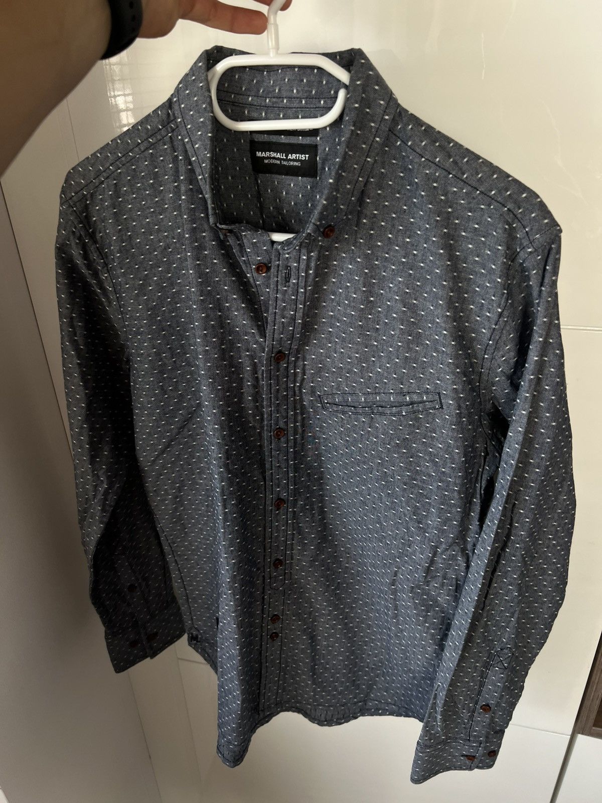 Designer ‼️Marshall Artist Modern Destroy England Britain Style Shirt‼️ Size US S / EU 44-46 / 1 - 1 Thumbnail