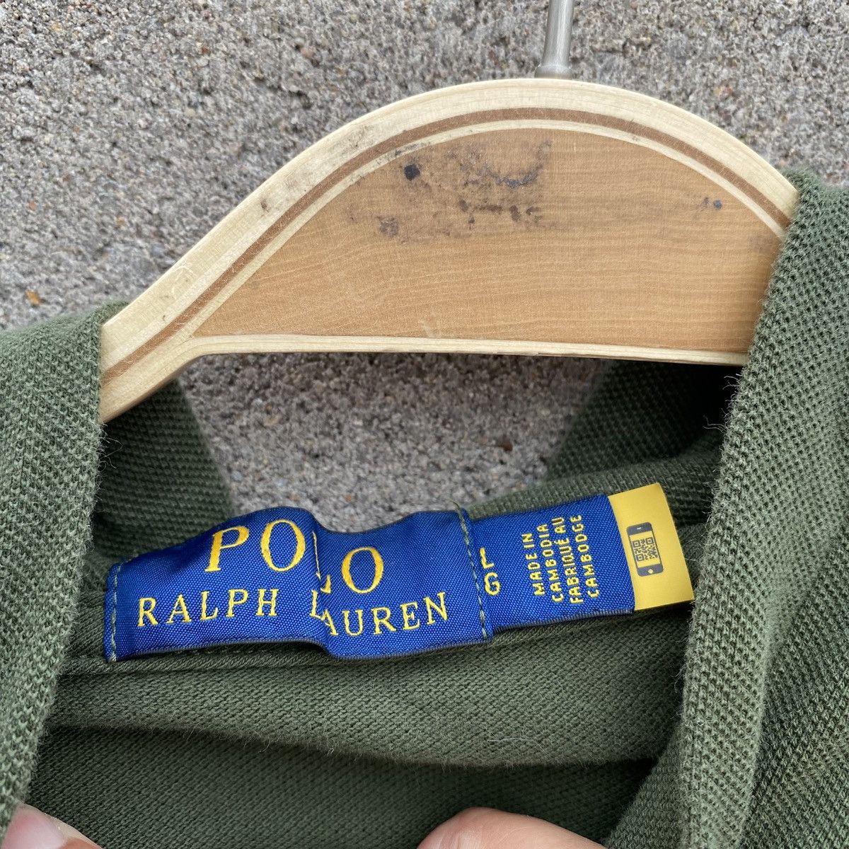 Polo Ralph Lauren Polo Ralph Lauren Hoodie Mens Large Olive Green Pullover Size US L / EU 52-54 / 3 - 6 Thumbnail