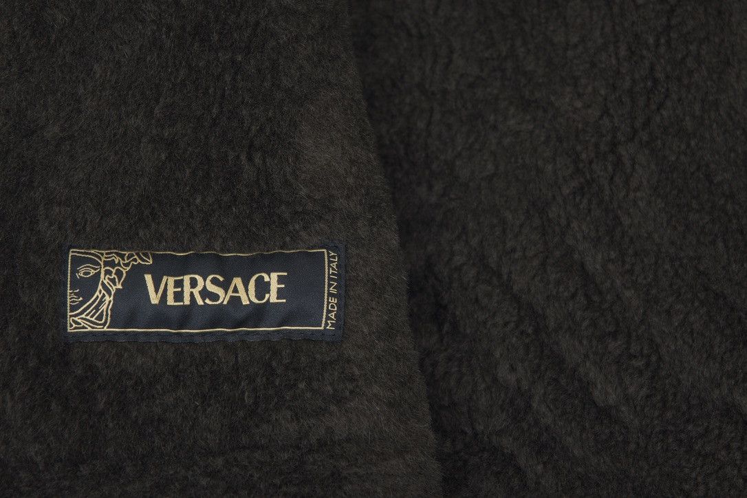 Versace Versace suede shearling bomber jacket Size US L / EU 52-54 / 3 - 3 Thumbnail