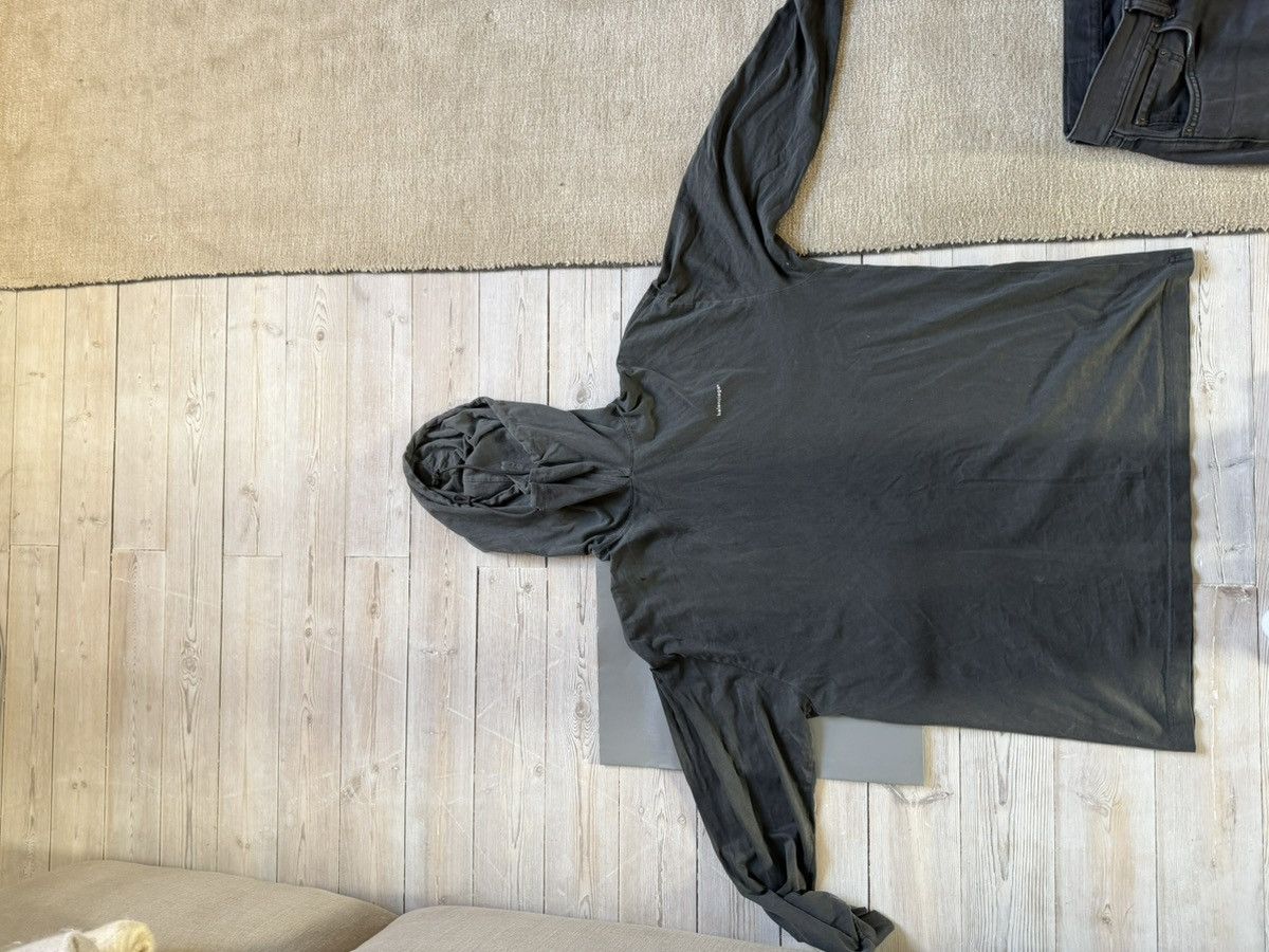 Balenciaga Balenciaga Hoodie washed grey Size US S / EU 44-46 / 1 - 1 Thumbnail