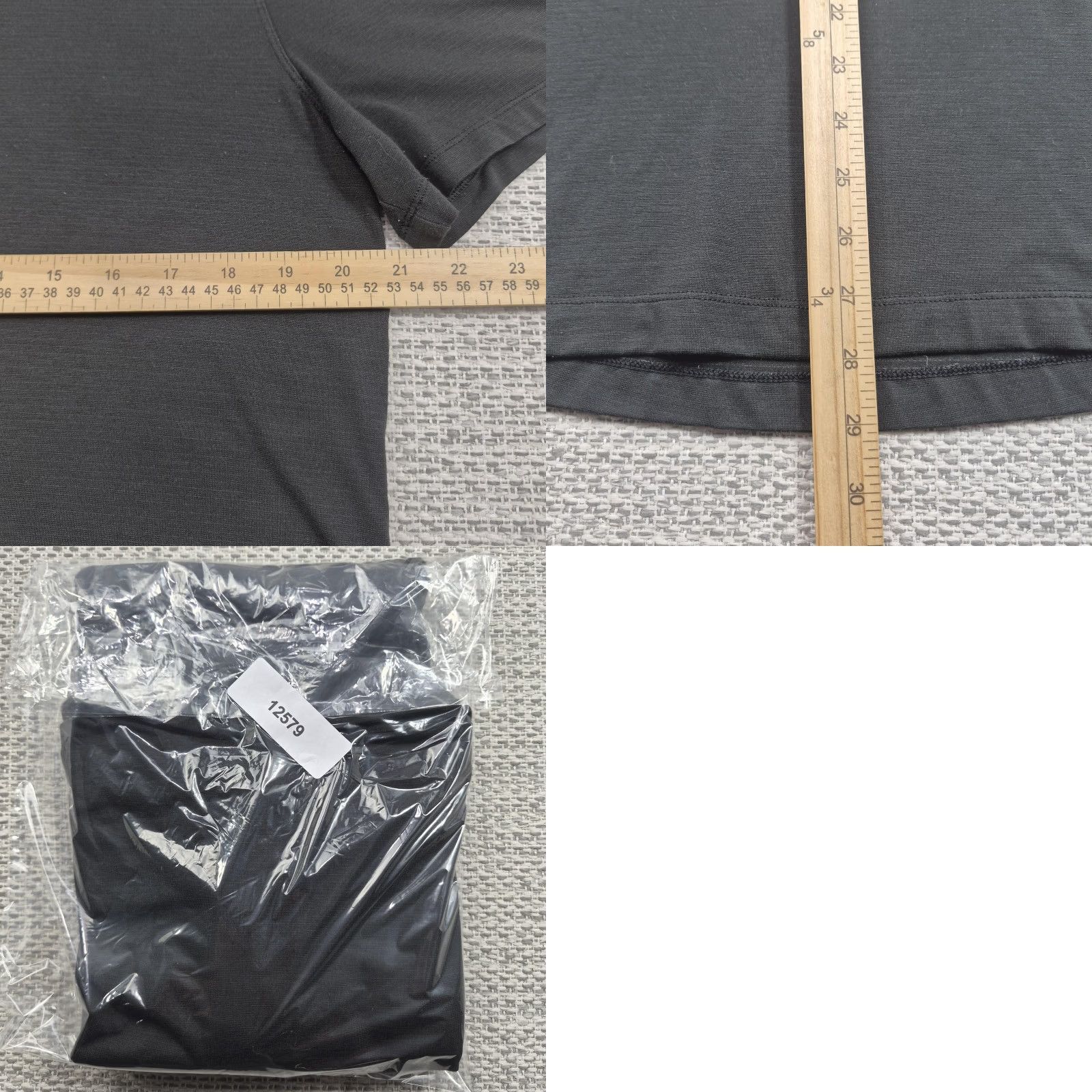 Lululemon Lululemon Polo Shirt Mens Large Gray Solid Jersey Knit Short Sleeve Casual Polo Shirt Mens Large Gray Size US L / EU 52-54 / 3 - 8 Thumbnail