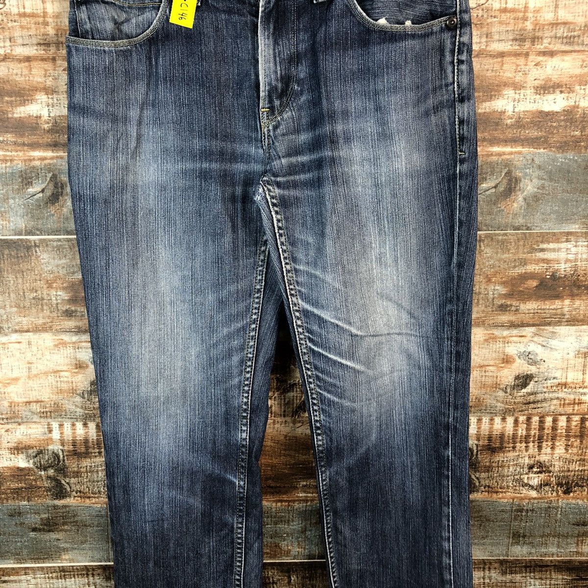 Levi's DL Levis 511 Vintage faded ripped Blue Denim Pants #C146 Size US 34 / EU 50 - 5 Thumbnail