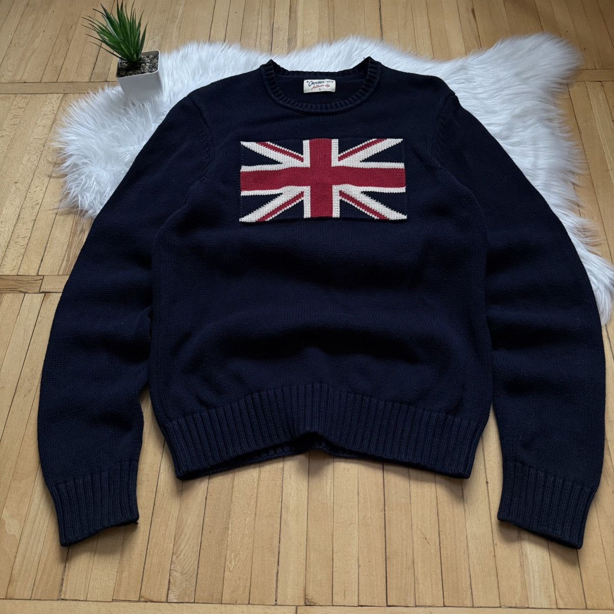 Hysteric Glamour 📌 Vintage Y2K British Flag Hysteric Glamour Vibe Sweater Size US L / EU 52-54 / 3 - 3 Thumbnail