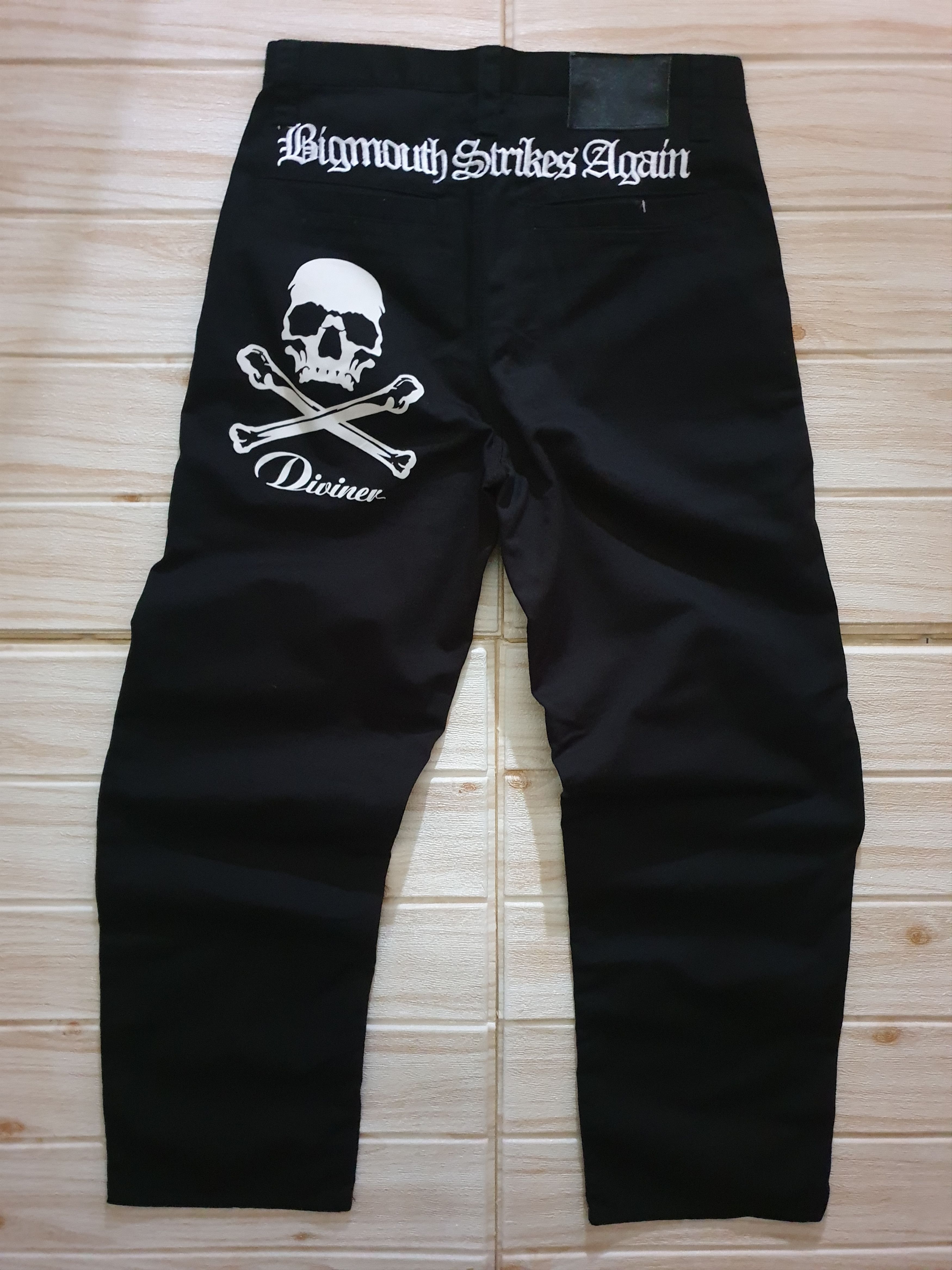 PPFM 💥Diviner dvjc skull Black pant Size US 30 / EU 46 - 11 Thumbnail