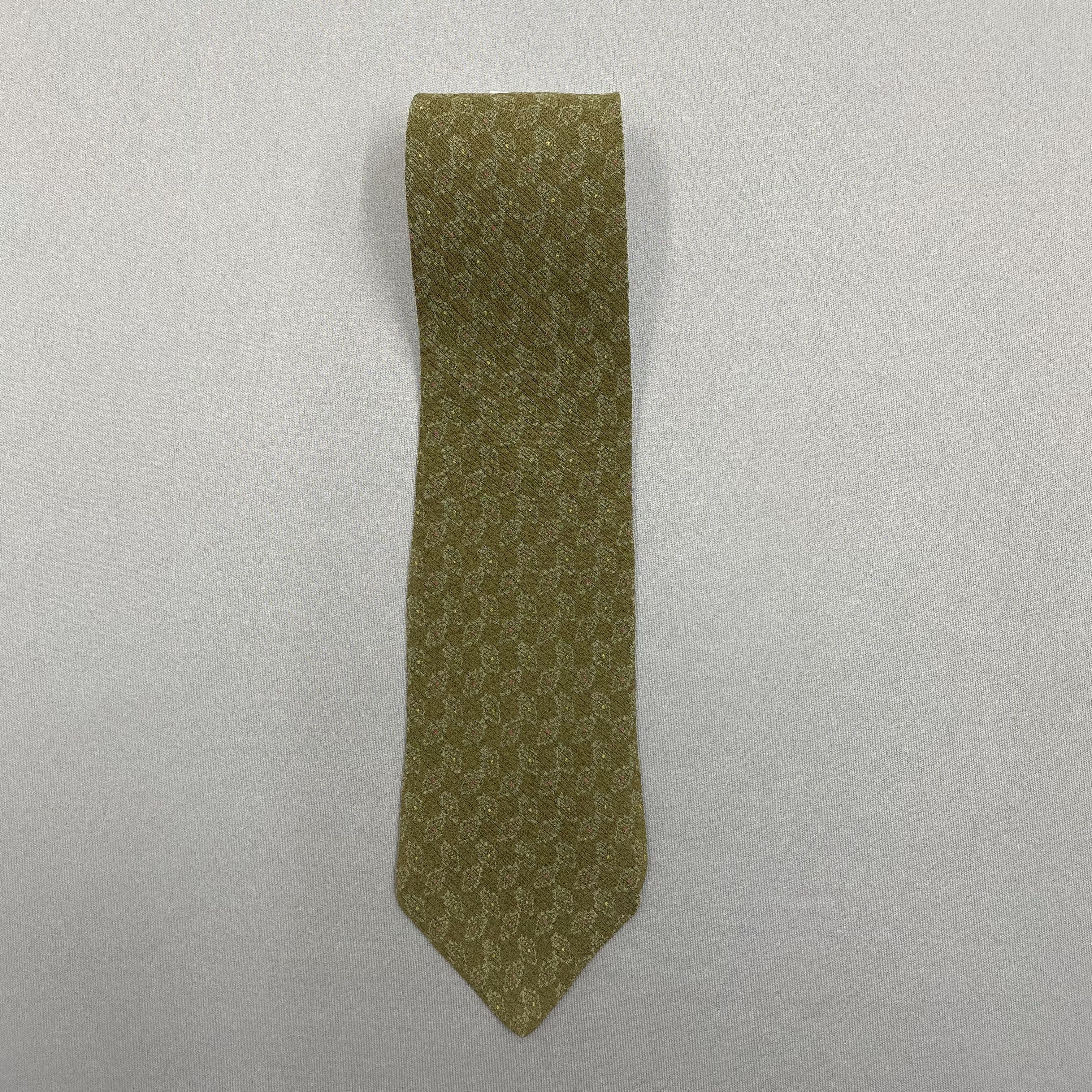 Giorgio Armani Vintage Giorgio Armani SILK Necktie Cravate Pure Silk Size ONE SIZE - 3 Thumbnail