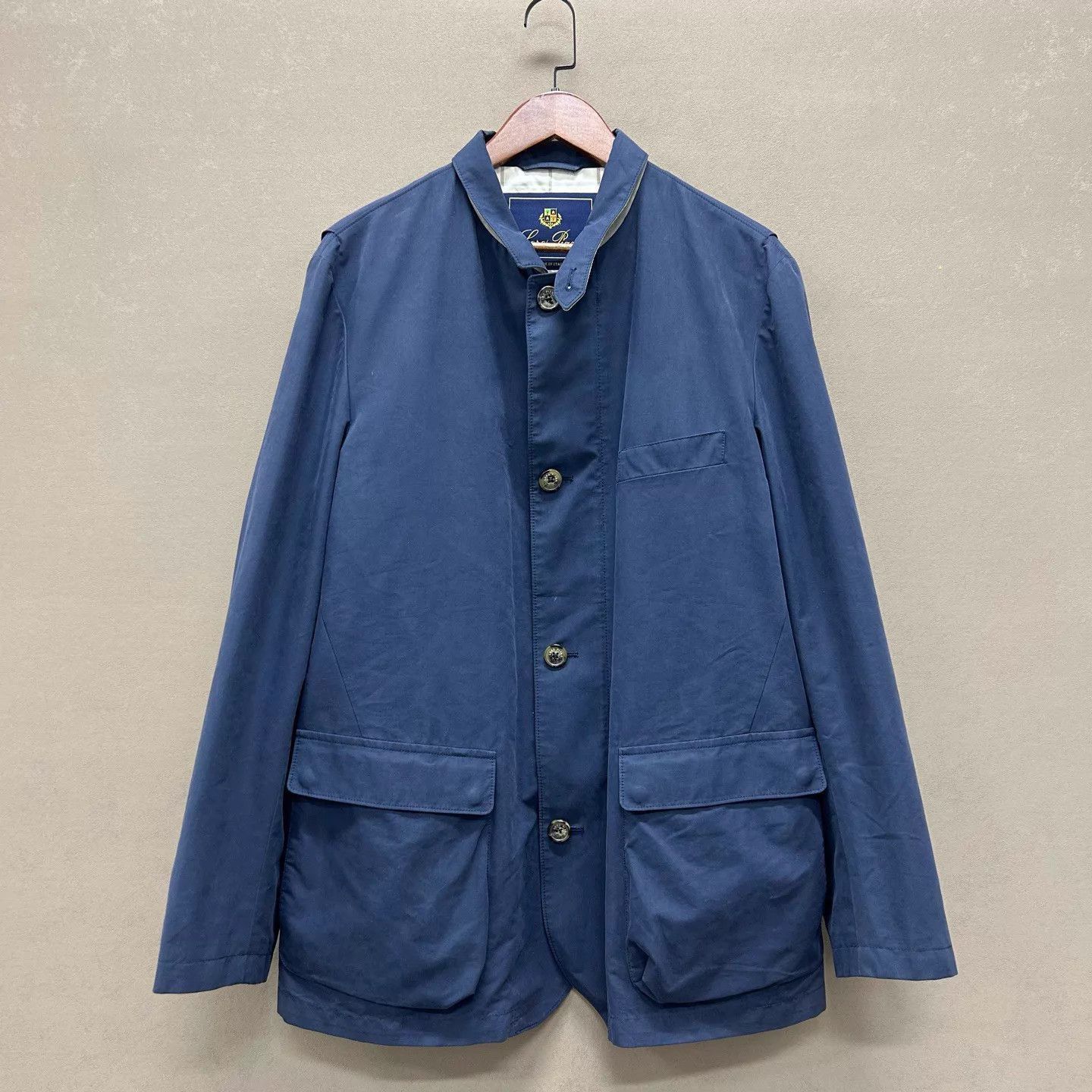 Loro Piana Blue Light Jacket Size L Size US L / EU 52-54 / 3 - 1 Thumbnail