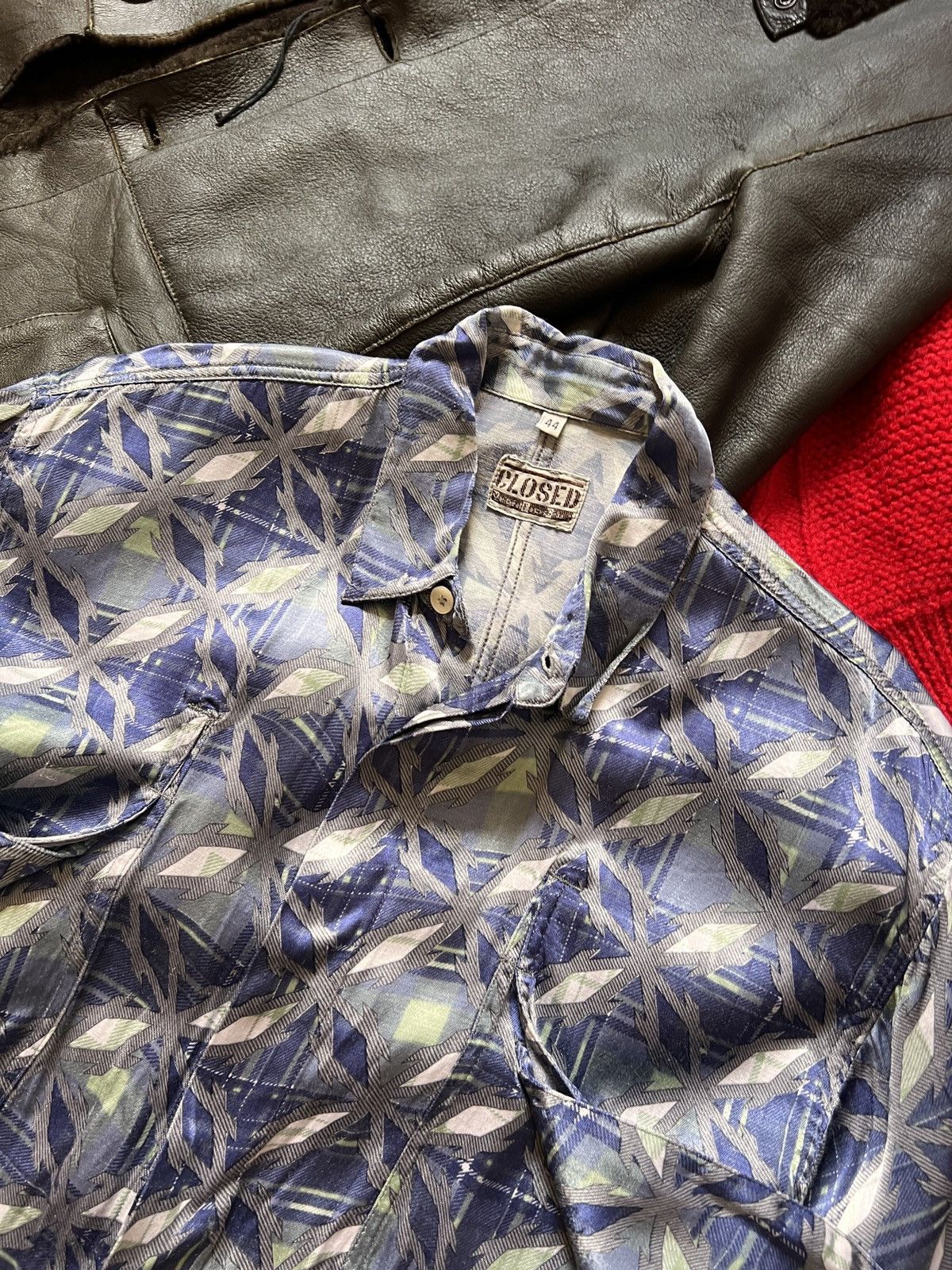 Marithe + Francois Girbaud CLOSED Marithe Francois Girbaud Vintage Button Up Shirt Size M / US 6-8 / IT 42-44 - 10 Thumbnail