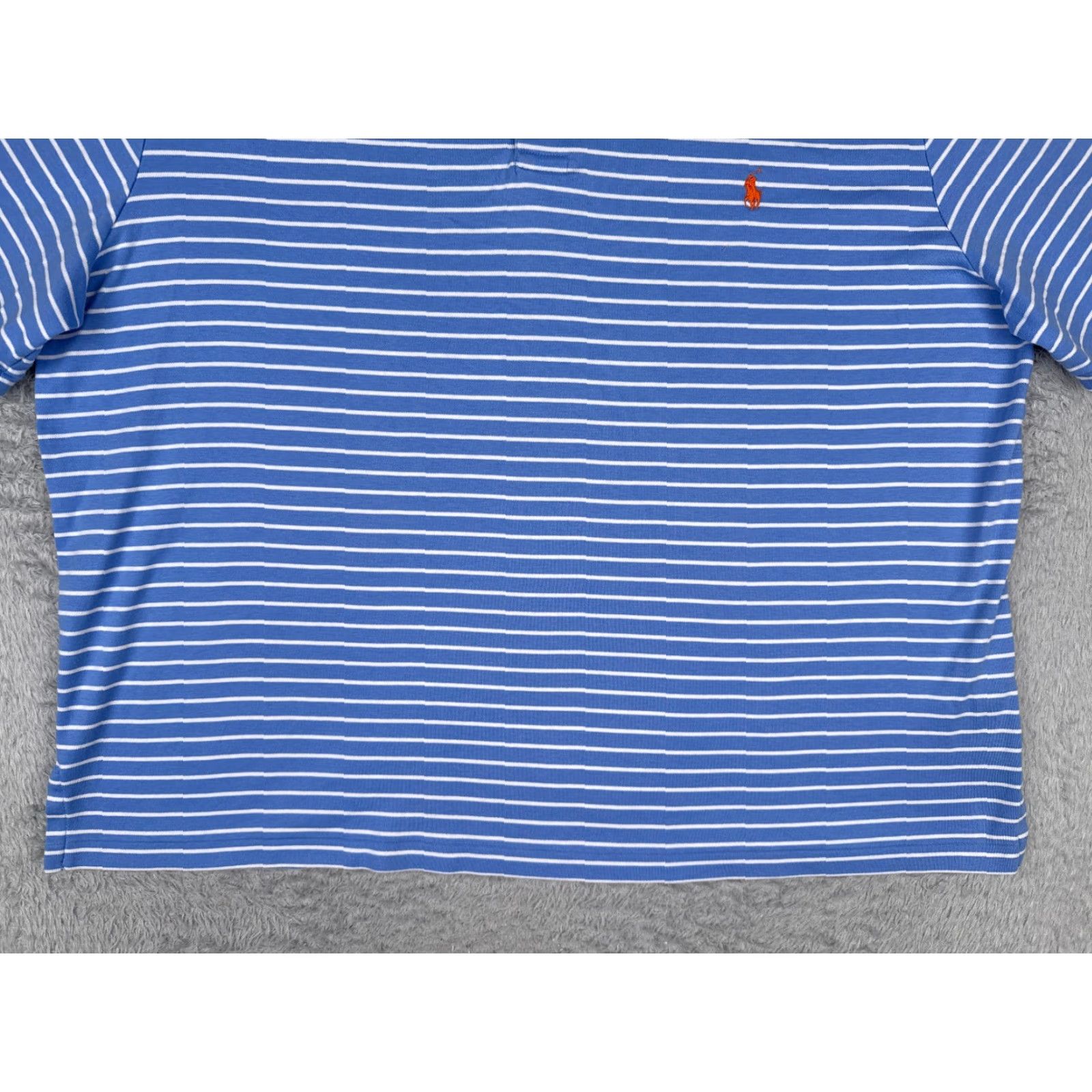 Ralph Lauren Polo Ralph Lauren Shirt Adult 2XL Blue White Stripe 100% Cotton Pony Size US XXL / EU 58 / 5 - 5 Thumbnail