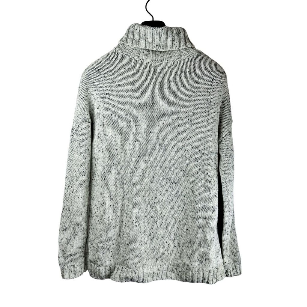 Marine Layer MARINE LAYER Women's Sustainable Ivory Turtleneck Sweater XS Size XS / US 0-2 / IT 36-38 - 6 Thumbnail