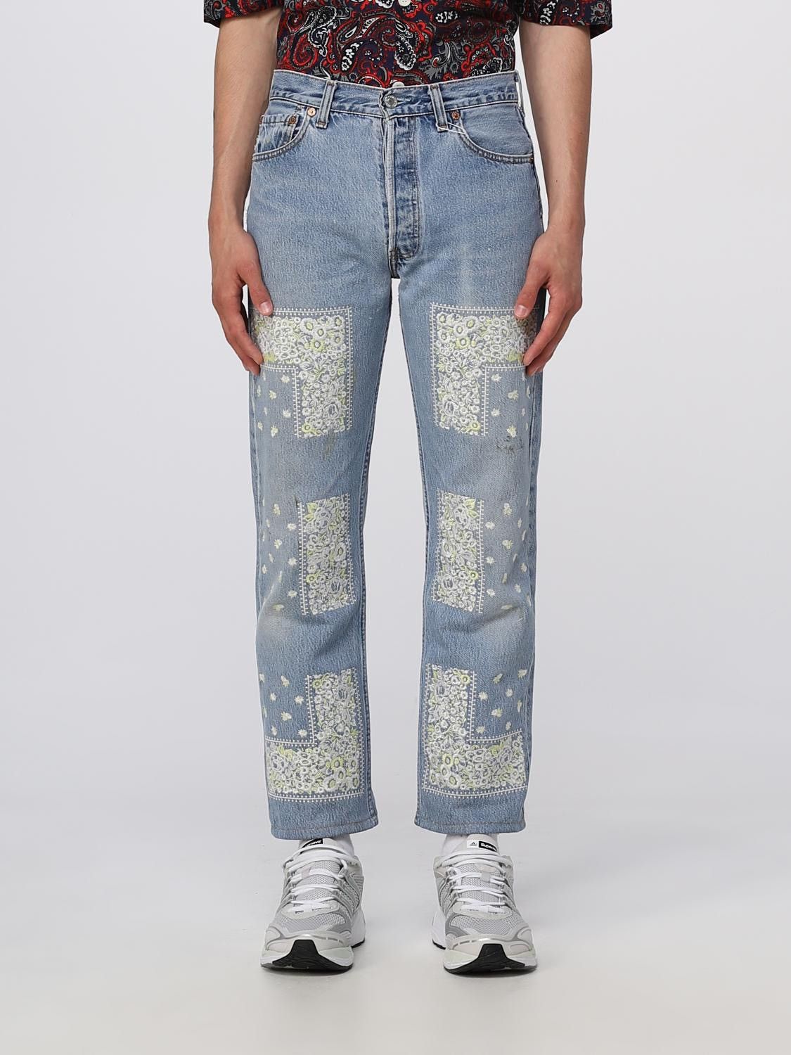 NOMA t.d Noma Td bandana embroidery jeans Size US 33 - 1 Thumbnail