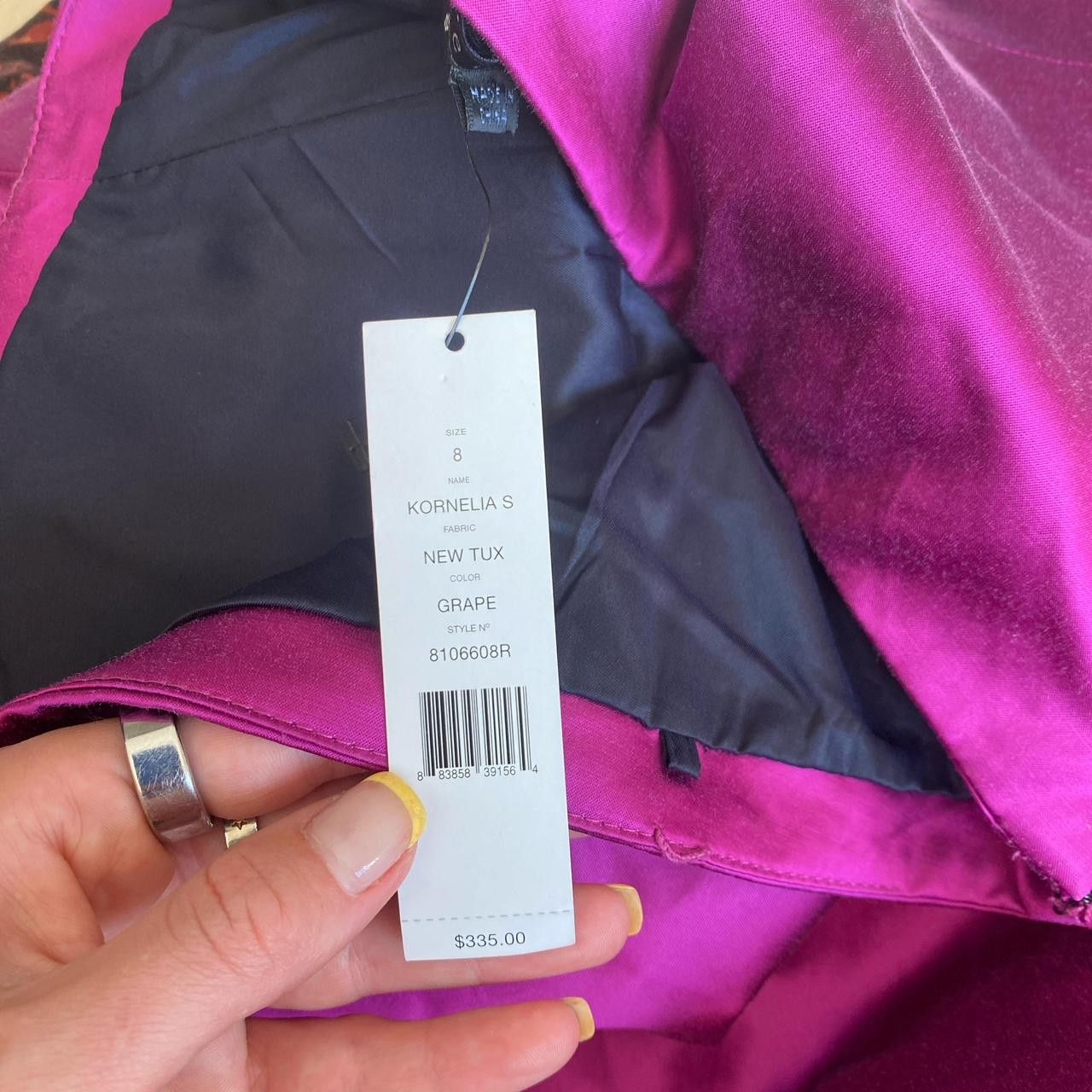 Theory THEORY PINK STRAPLESS DRESS WOMENS SIZE 8 MINI NWT Size M / US 6-8 / IT 42-44 - 8 Thumbnail