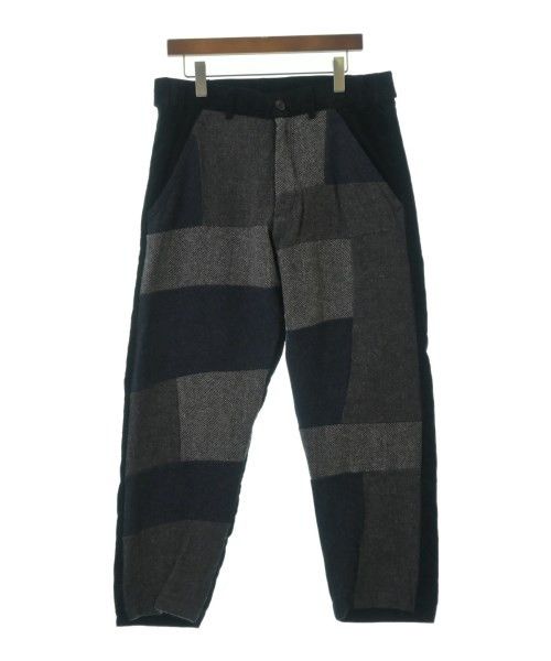 Comme des Garcons SHIRT Cropped Pants Patchwork Chino Cotton Black Size US 34 / EU 50 - 1 Thumbnail