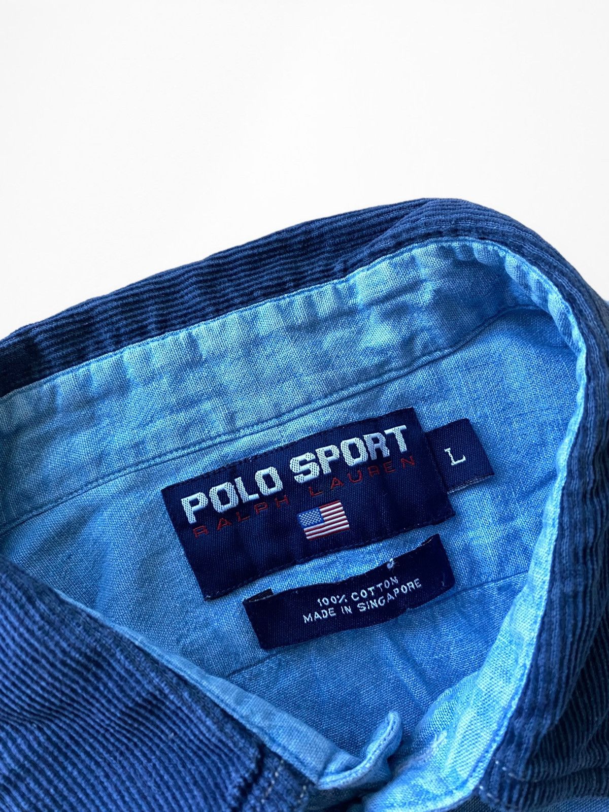 Polo Ralph Lauren Polo Sport Ralph Lauren Vintage Pocket Shirt Size US L / EU 52-54 / 3 - 2 Thumbnail