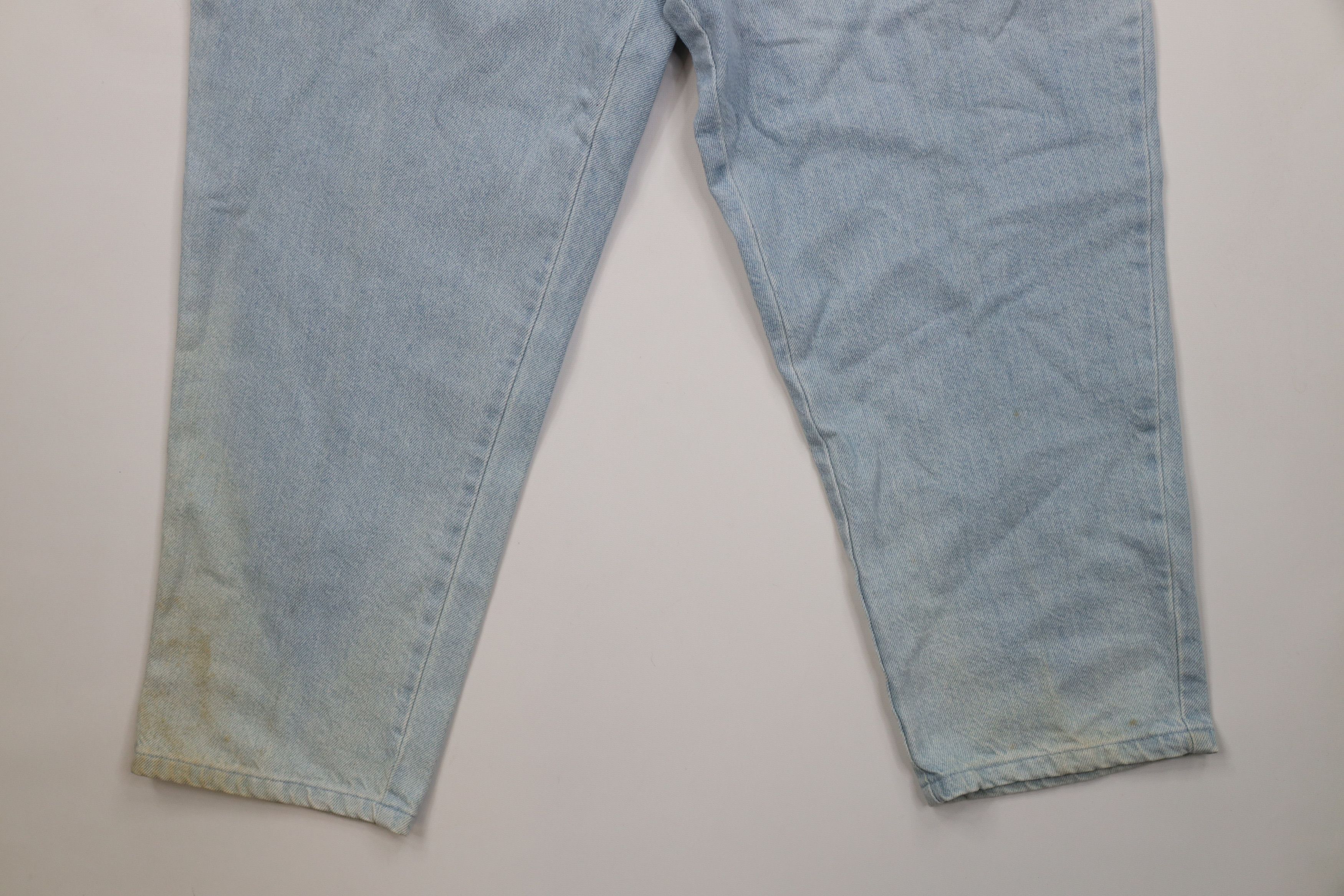 Vintage Deadstock Vintage 90s Streetwear Denim Jeans USA Blue Size 40" / US 18 - 4 Thumbnail