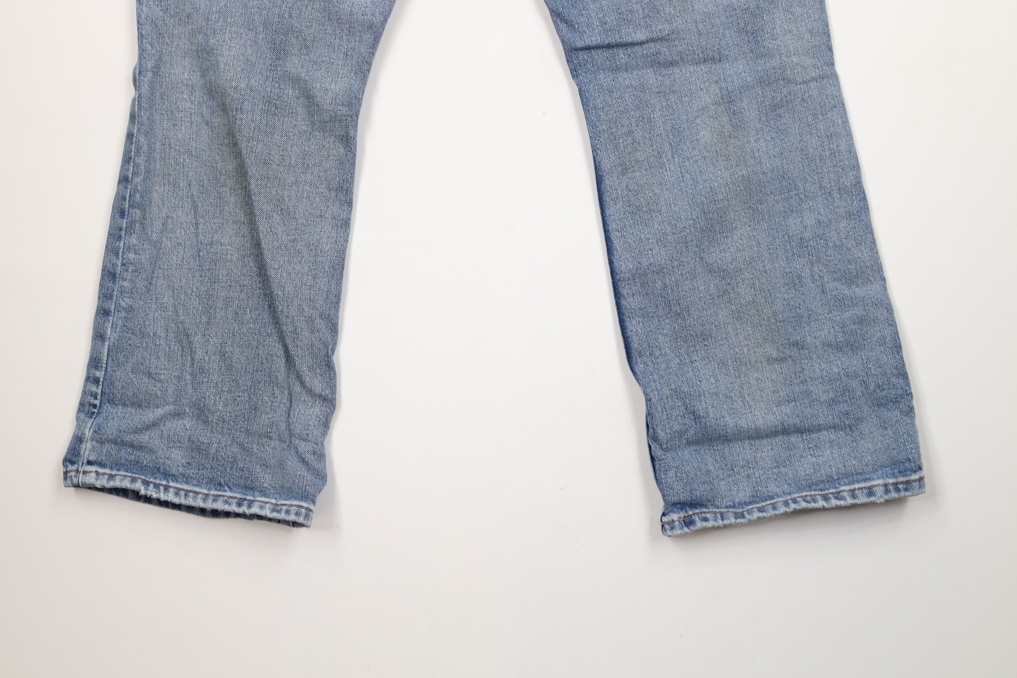 Levi's × Vintage Vintage Y2K Levis 517 Orange Tab Flared Bootcut Denim Jeans Size 31" - 13 Thumbnail