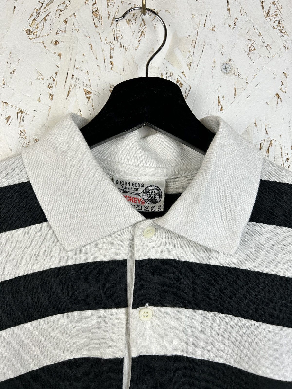 Bjorn Borg 70s Vintage Jockey Bjorn Borg Tennis Collectable Polo Shirt Size US XL / EU 56 / 4 - 3 Thumbnail