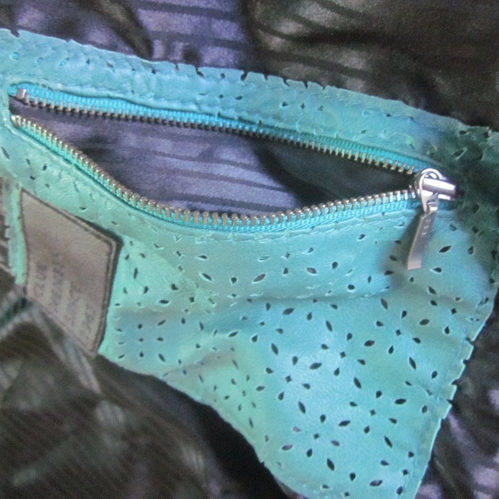 Other Alpine Stars By Denise Focil Green Leather Jacket Size S Size S / US 4 / IT 40 - 11 Thumbnail