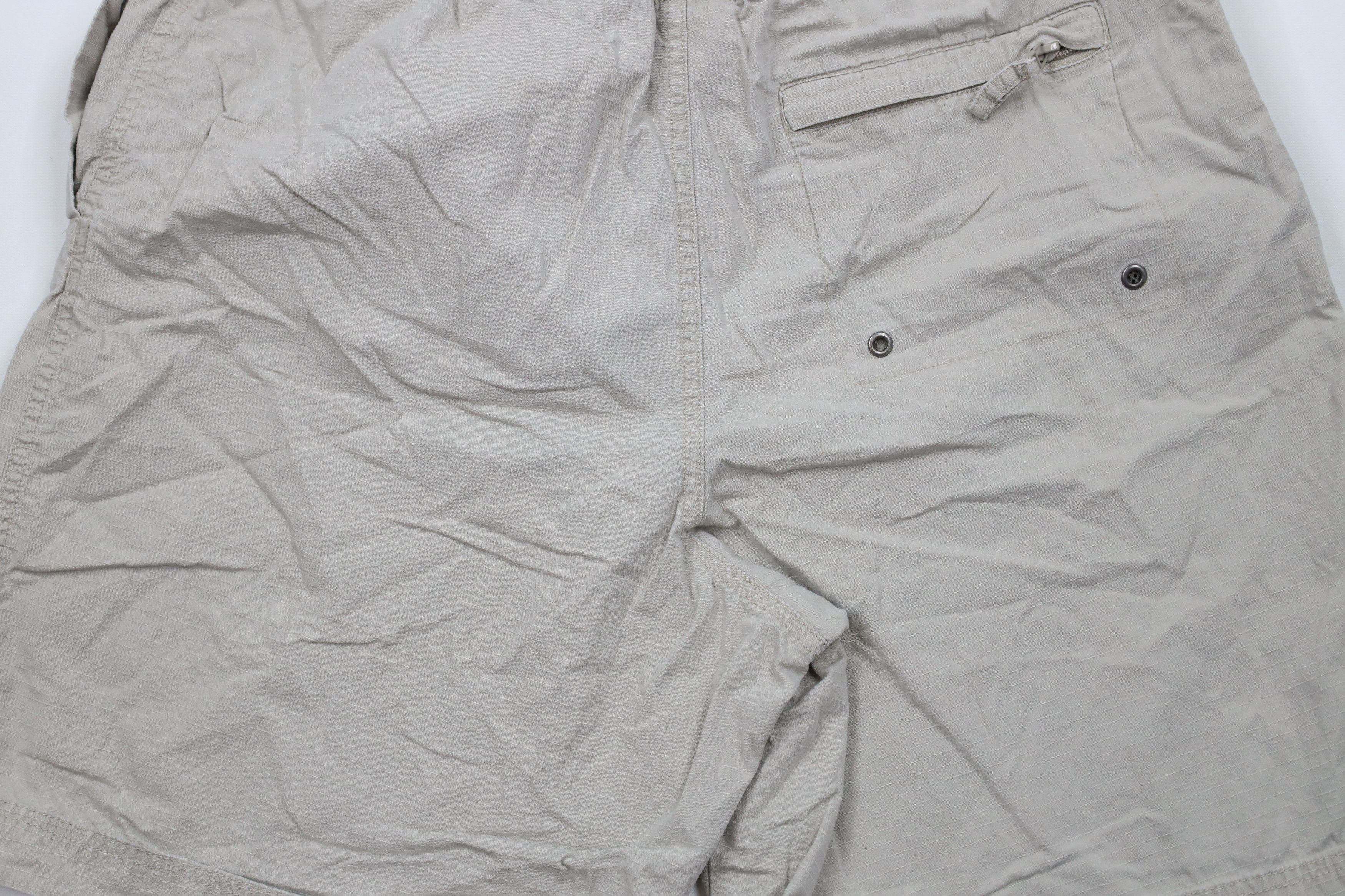 Gap × Vintage Vintage Y2K 2001 Gap Belted Ripstop Cotton Above Knee Shorts Size US 34 / EU 50 - 10 Thumbnail