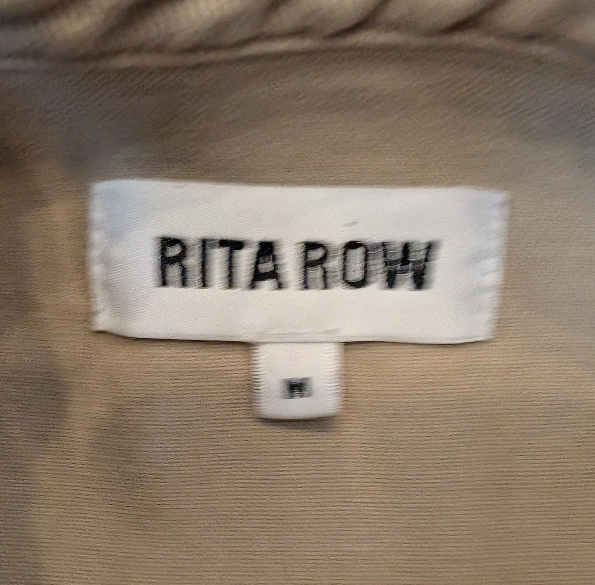 Other Rita Row Halla Jumpsuit Beige Denim Twill Made in Spain Size 36" / US 14 / IT 50 - 3 Thumbnail