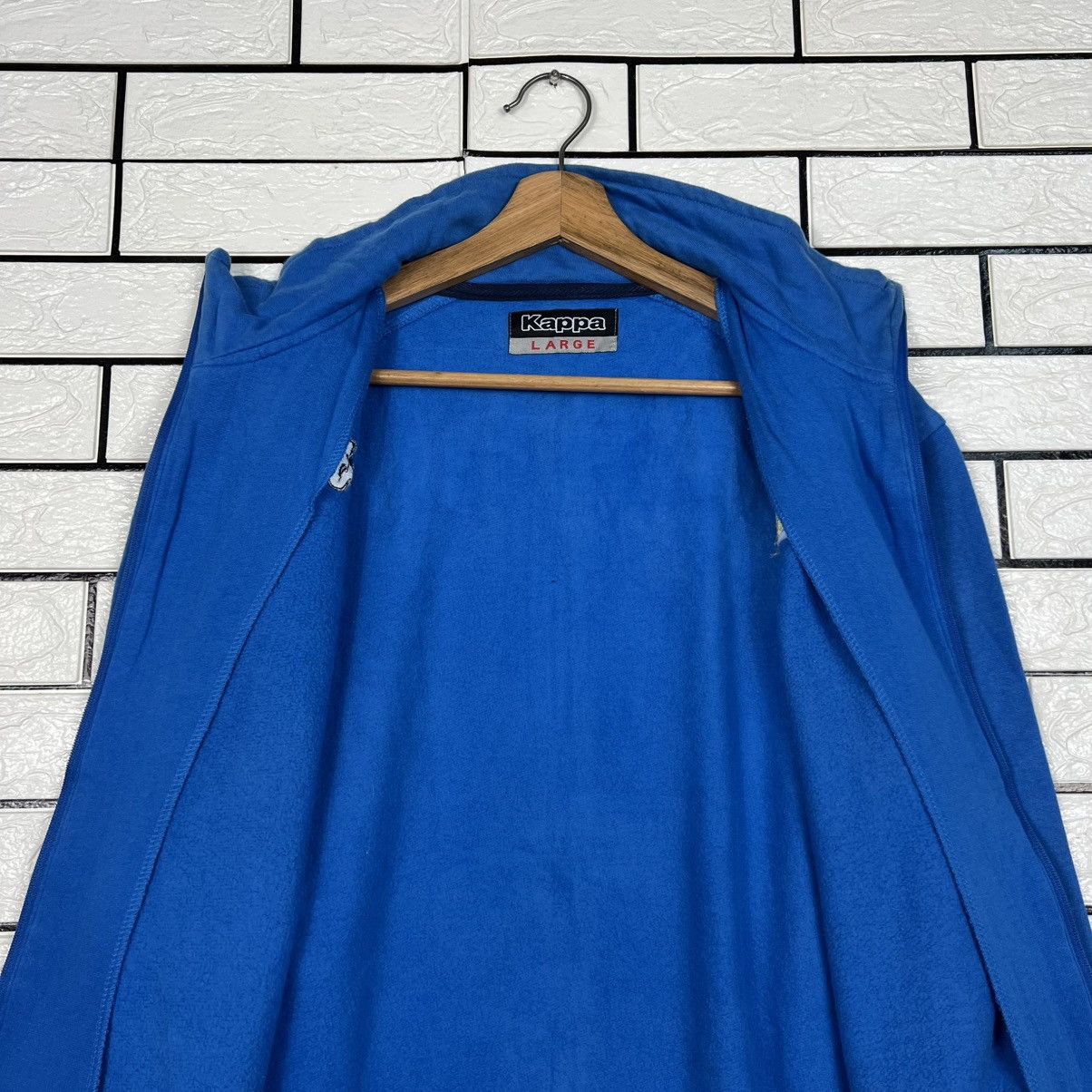 Kappa KAPPA ITALIA Big Logo Trutleneck Sweater Jacket #4030-C183 Size US L / EU 52-54 / 3 - 15 Thumbnail