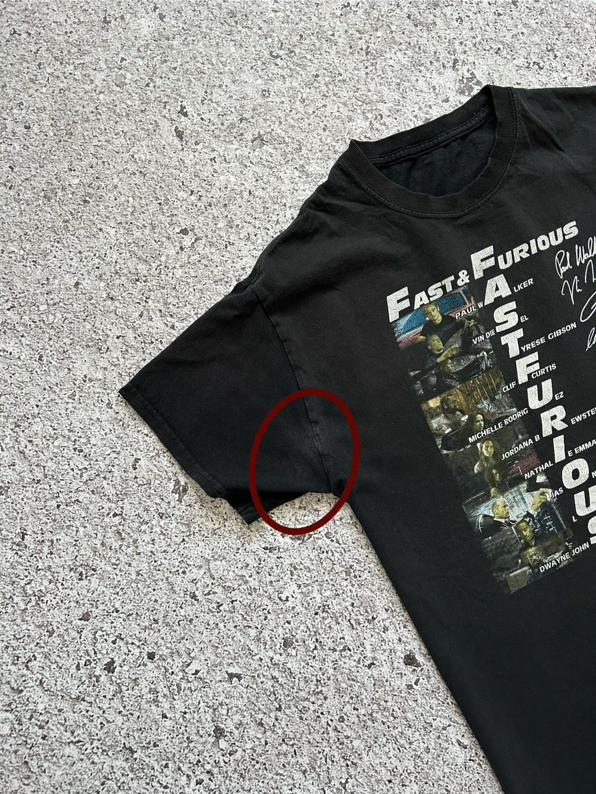 Vintage Vintage 2000’s Fast Furious Vin Diesel Paul Walker Movie Tee Size US M / EU 48-50 / 2 - 6 Thumbnail