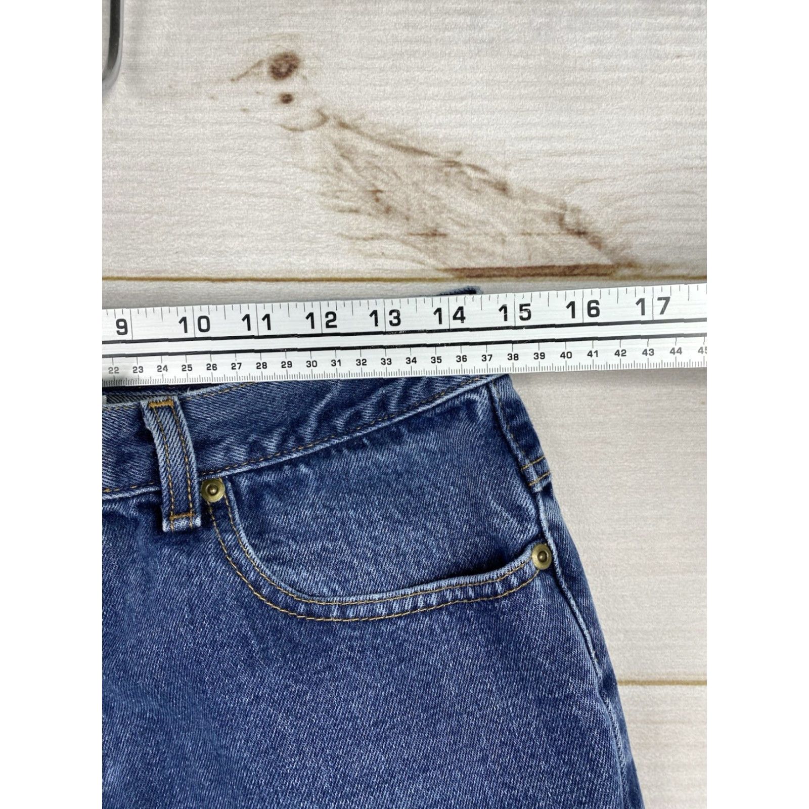 Vintage VINTAGE L.L. Bean Jeans Women 14 M/T Blue Classic Fit High Rise Straight Leg 90s VTG Mom Mens Womens Girls? Size 36" / US 14 / IT 50 - 6 Thumbnail
