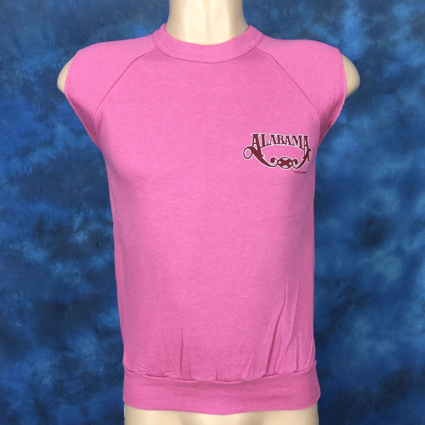 Vintage VINTAGE Alabama CONCERT CREWNECK SHIRT XS Men Pink 80s 90s Muscles Rock Deadstock NOS T-Shirt Size US XS / EU 42 / 0 - 3 Thumbnail