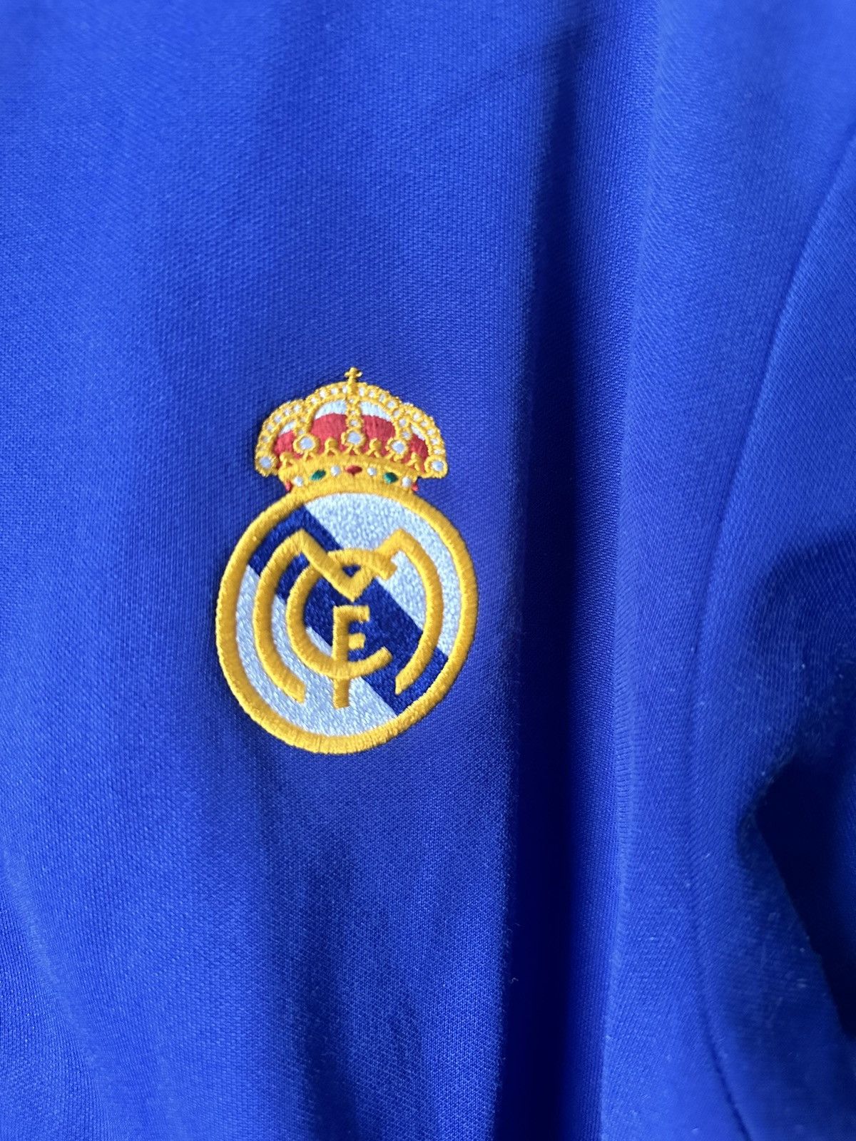 Vintage SEND OFFERS ‼️ ‘99-‘00 Real Madrid Zip Up Jacket Size US XL / EU 56 / 4 - 4 Thumbnail