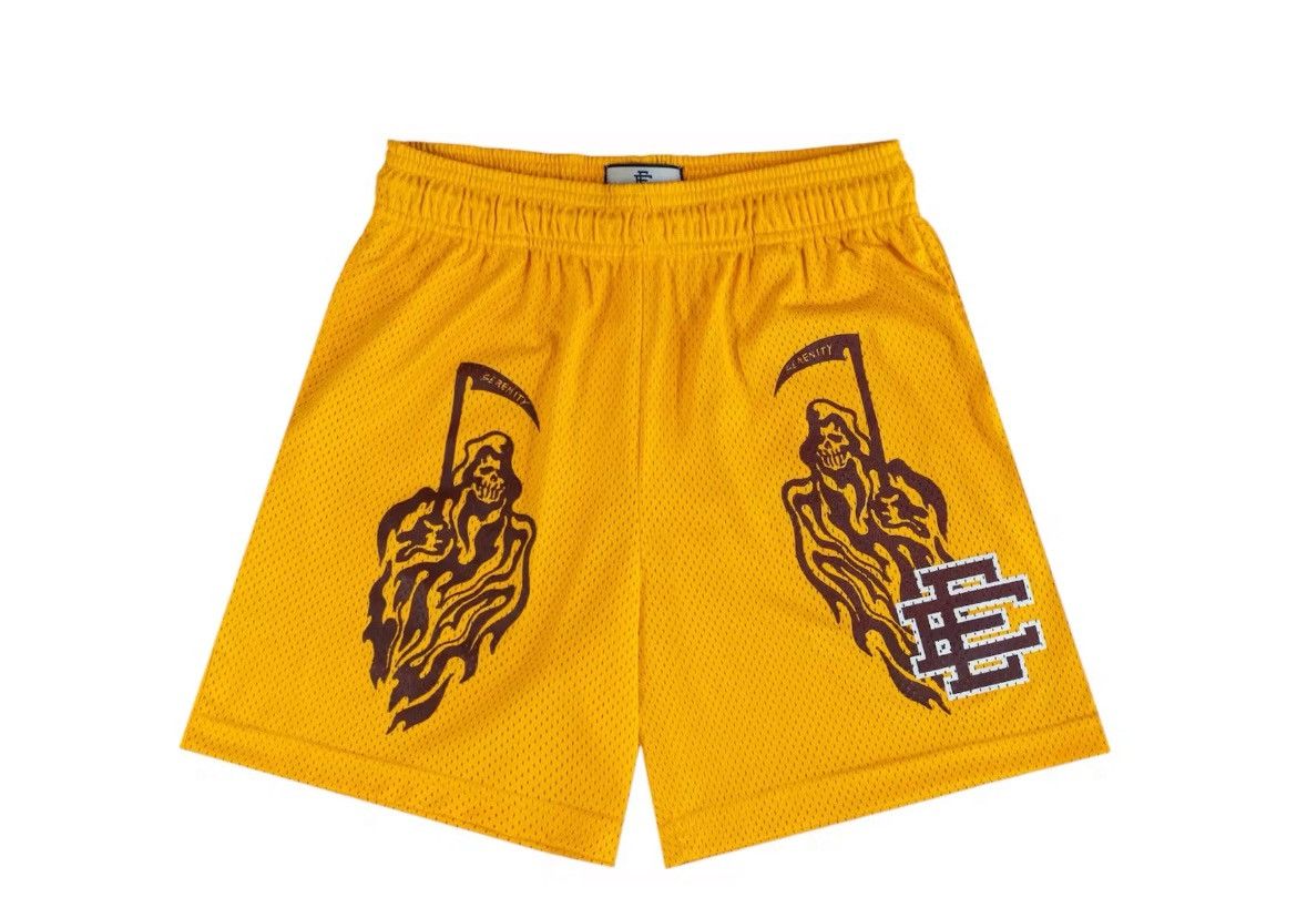 Eric Emanuel Eric Emanuel Warren Lotas Grim Reaper yellow shorts medium Size US 30 / EU 46 - 1 Thumbnail