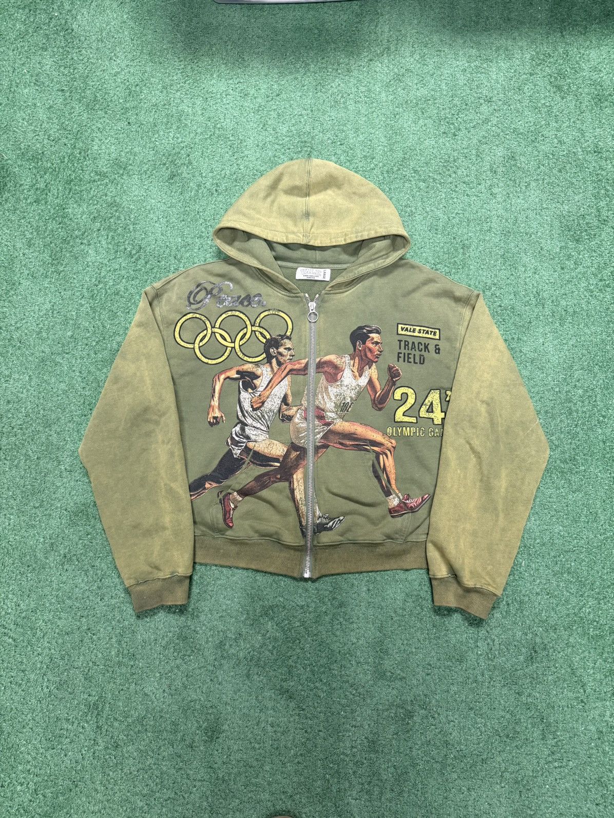Vale Vale state track and field zip up Size US L / EU 52-54 / 3 - 1 Thumbnail