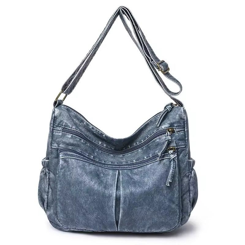 Vintage Pu Leather Crossbody Bag Size ONE SIZE - 4 Thumbnail