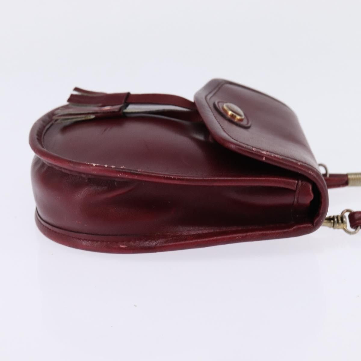 Gucci GUCCI Shoulder Bag Leather Red Size ONE SIZE - 5 Thumbnail