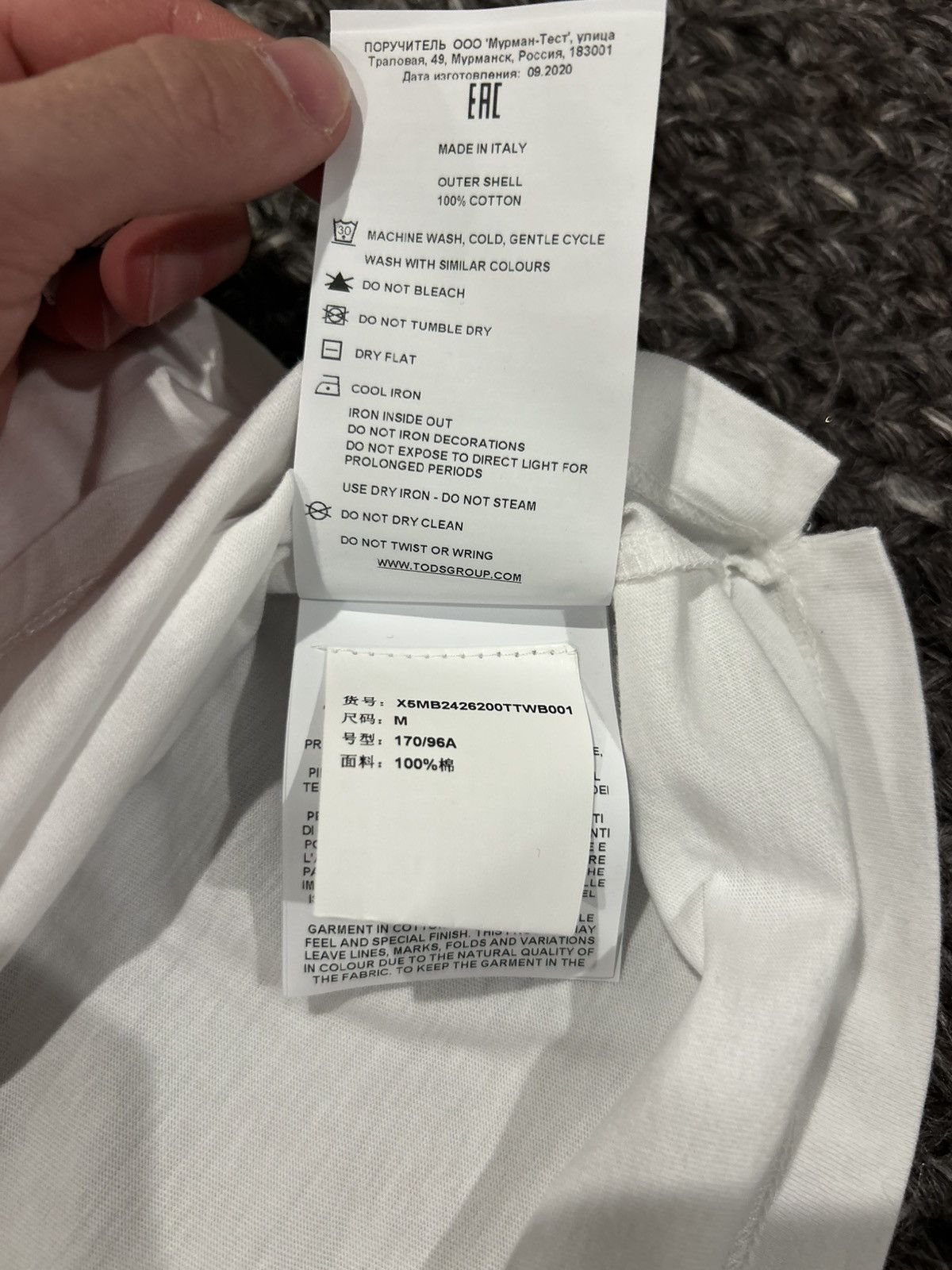 Tod's Tod’s Made By Humans t-shirt Size US M / EU 48-50 / 2 - 4 Thumbnail