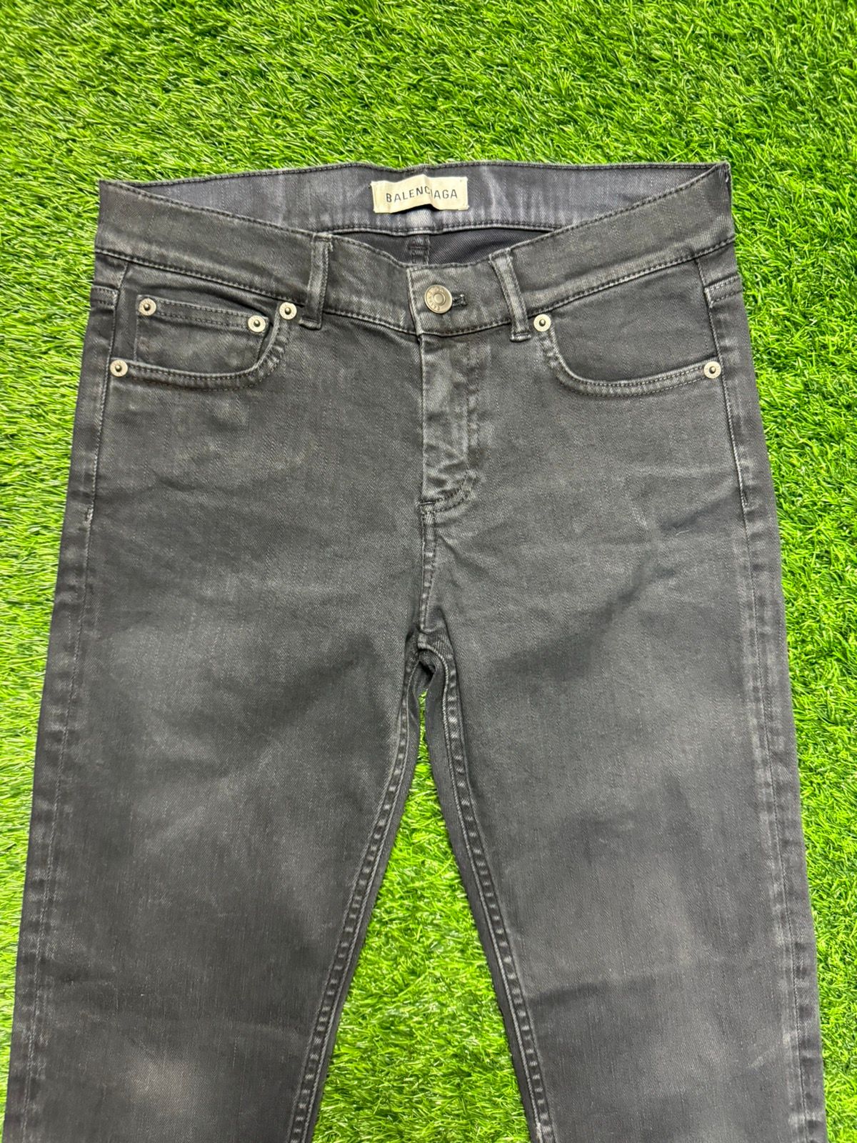 Distressed Denim balenciaga - stretchable skinny jeans Size 28" / US 6 / IT 42 - 3 Thumbnail
