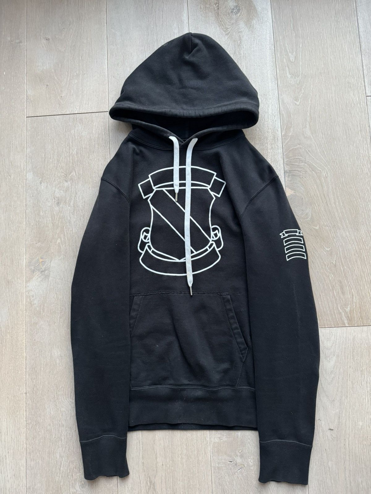 Japanese Brand × Number (N)ine Rare Number N(9) Shield hoodie