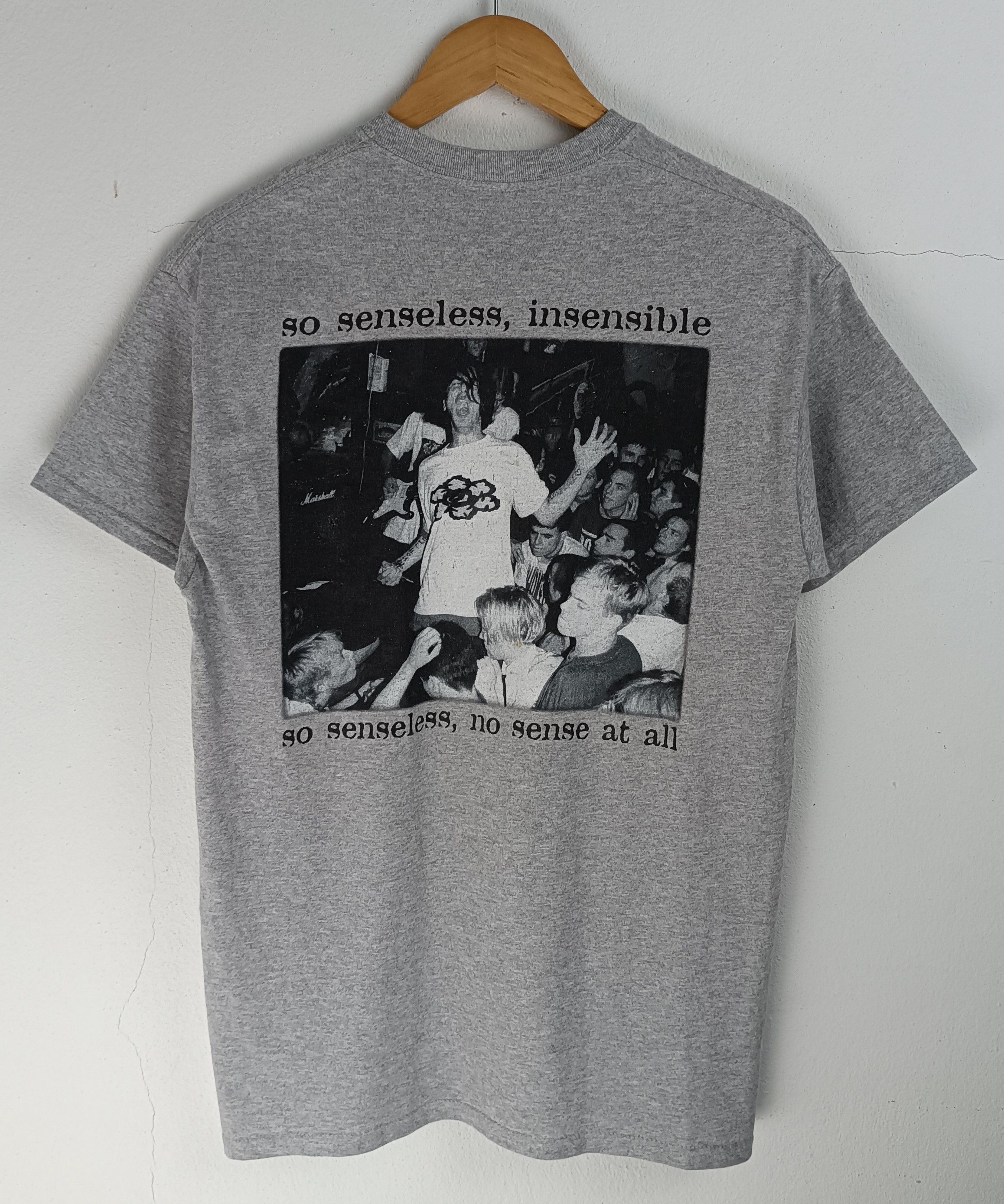 Band Tees VINTAGE ABHINANDA UMEA HARDCORE REISSUE TEE VERY RARE Size US M / EU 48-50 / 2 - 4 Thumbnail