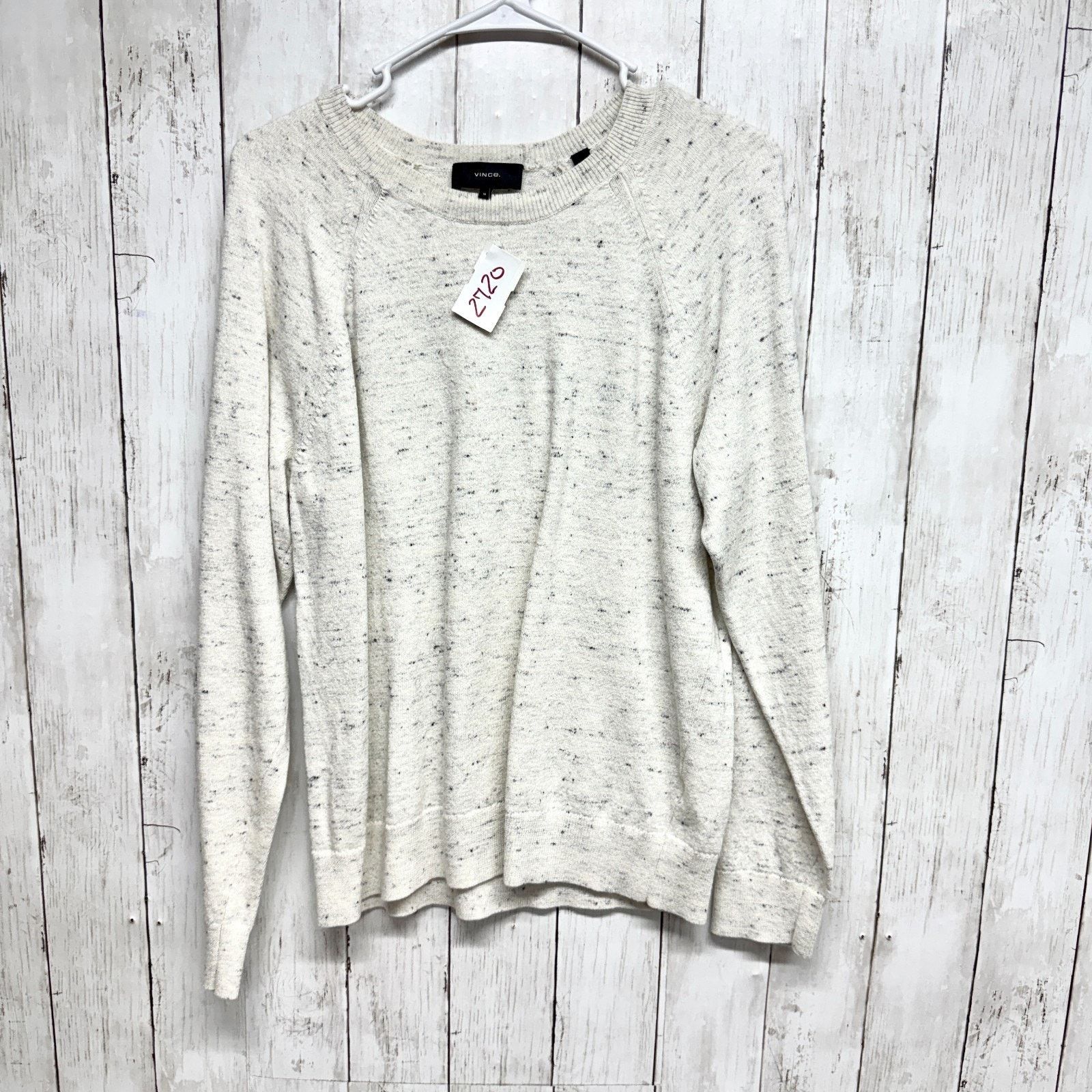 Vince Vince Sweater Size Medium Wool Crewneck Long Sleeve Blouse Size M / US 6-8 / IT 42-44 - 1 Thumbnail