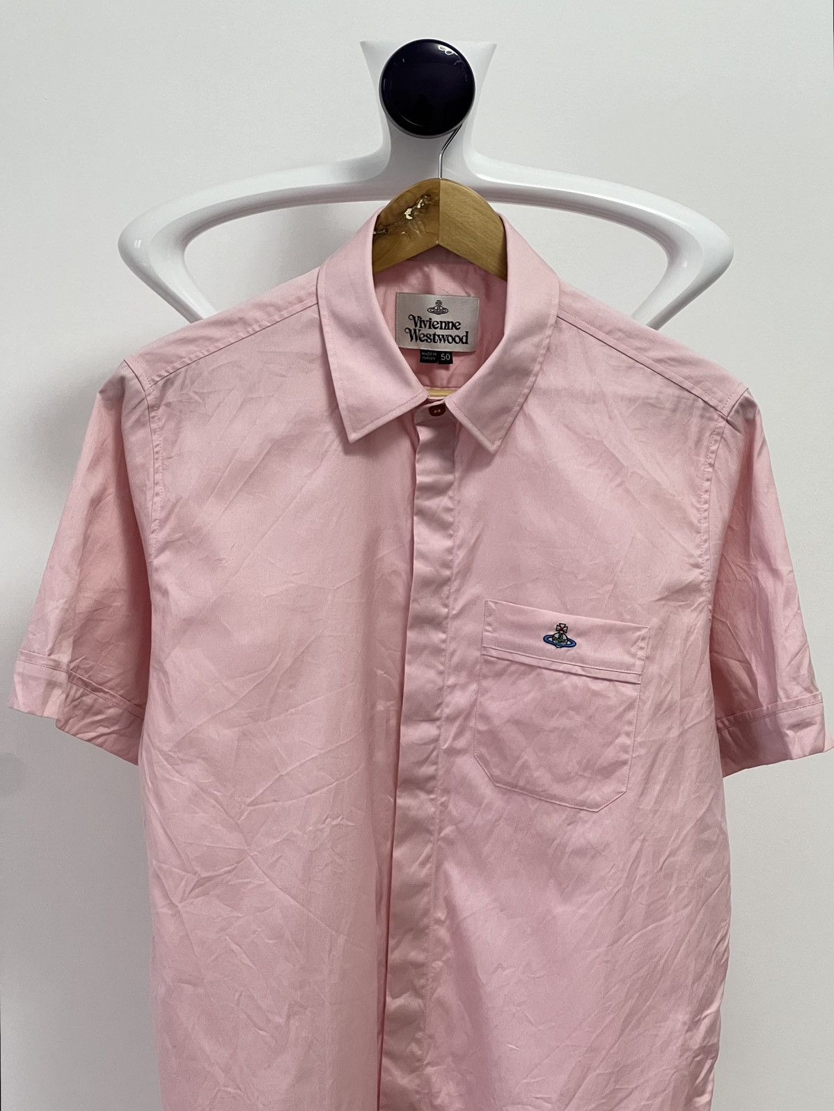 Vintage × Vivienne Westwood Vivienne Westwood embroidered logo button up shirt Size US M / EU 48-50 / 2 - 2 Thumbnail