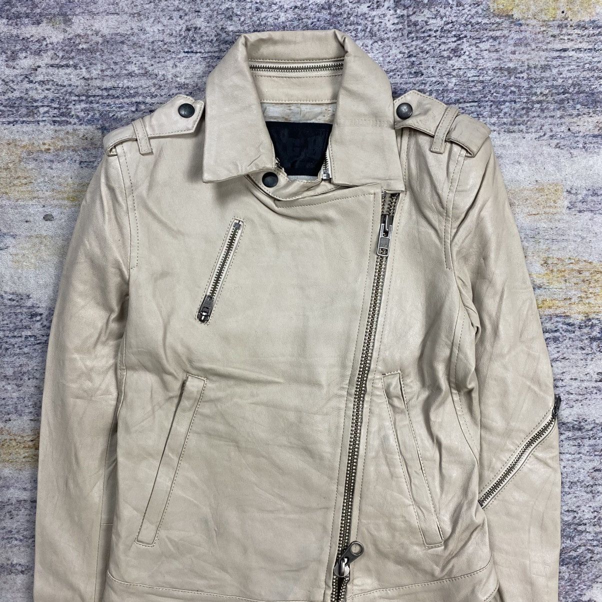 Le Grande Bleu (L.G.B.) Lgb le grande bleu bikers leather jacket Size US XS / EU 42 / 0 - 4 Thumbnail