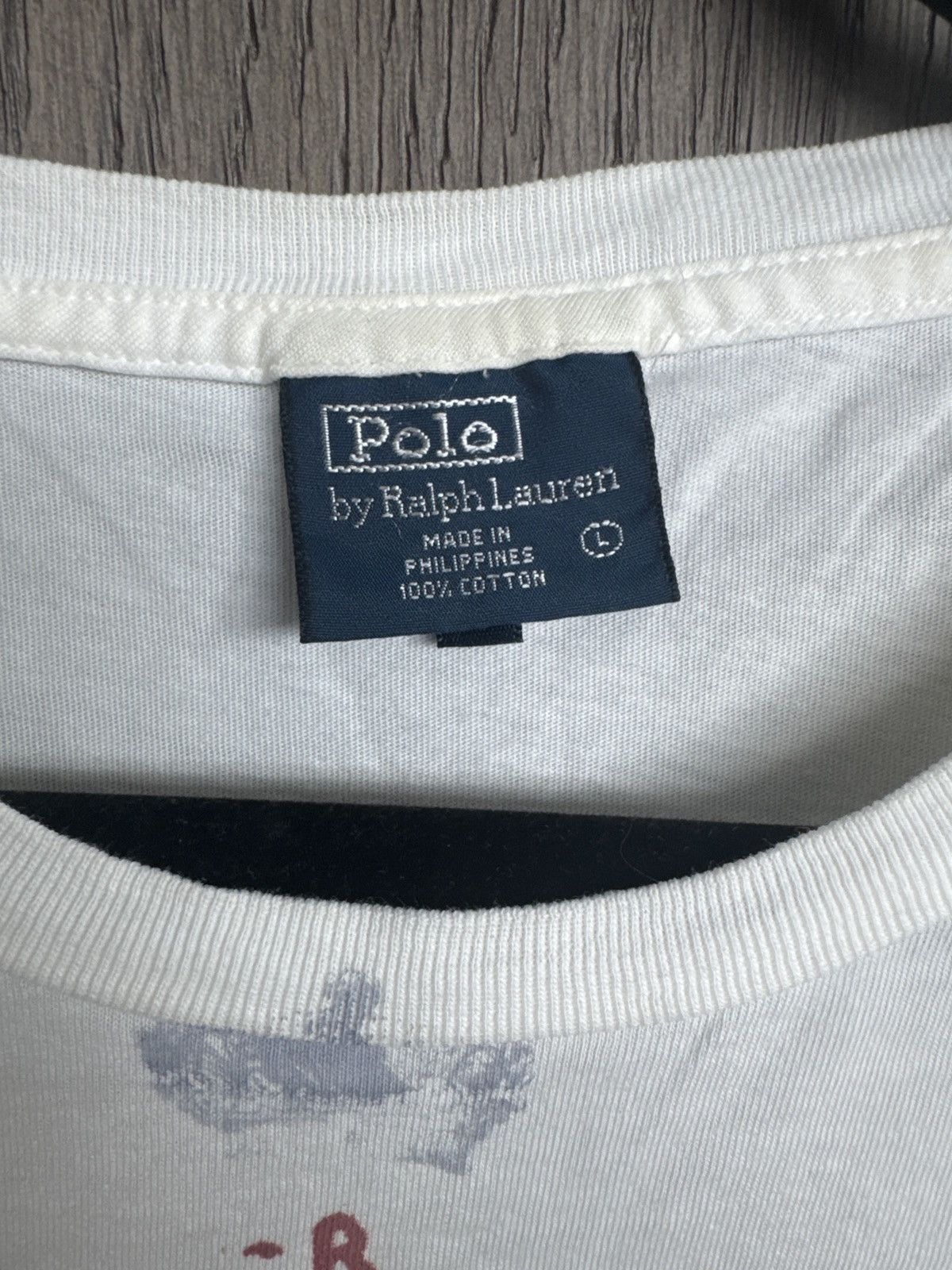 Polo Ralph Lauren Vintage Polo Ralph Lauren Marine Outfitters Tshirt Size US L / EU 52-54 / 3 - 4 Thumbnail