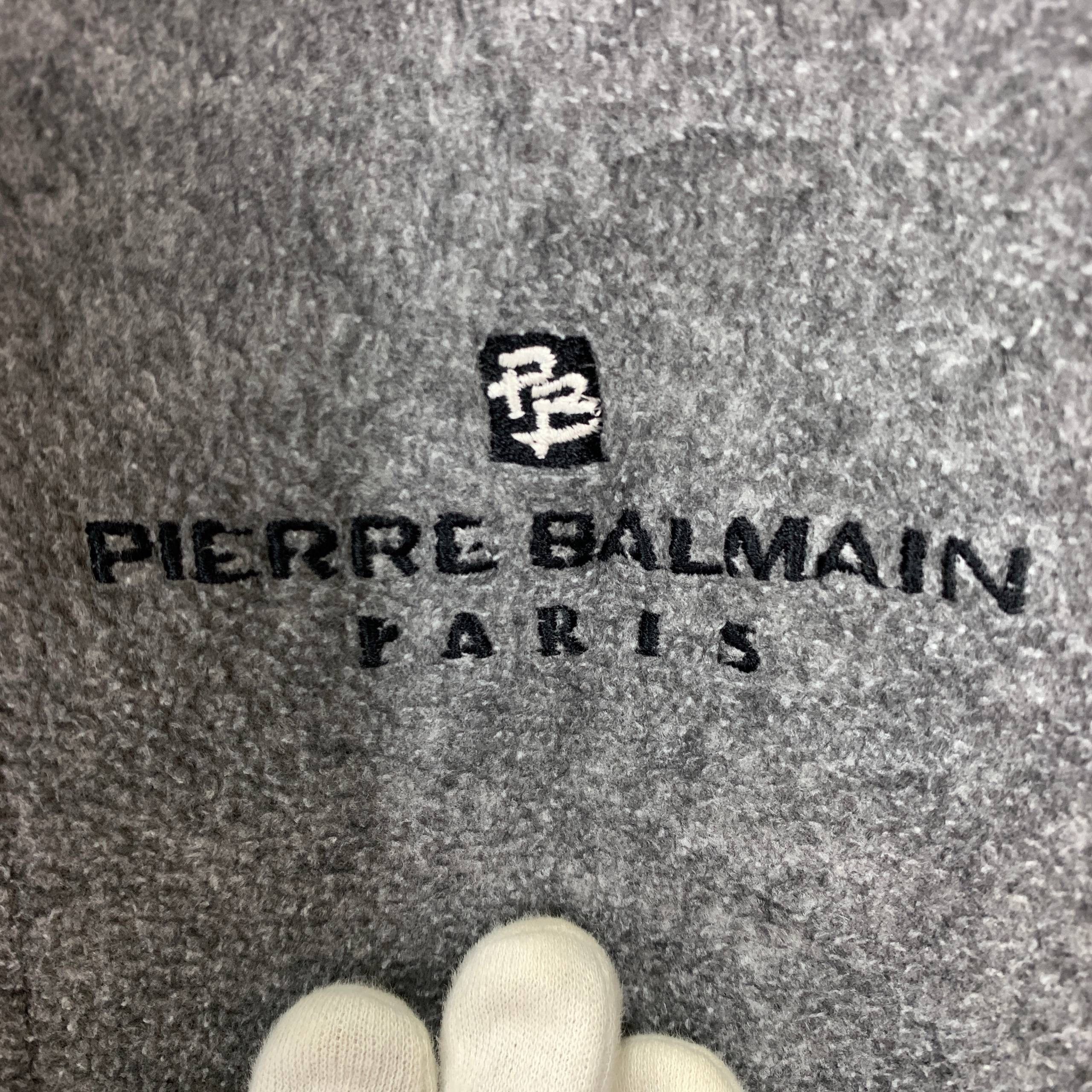 Pierre Balmain Vintage PIERRE BALMAIN Shawl Collar Cardigan #2592/X Size US L / EU 52-54 / 3 - 3 Thumbnail
